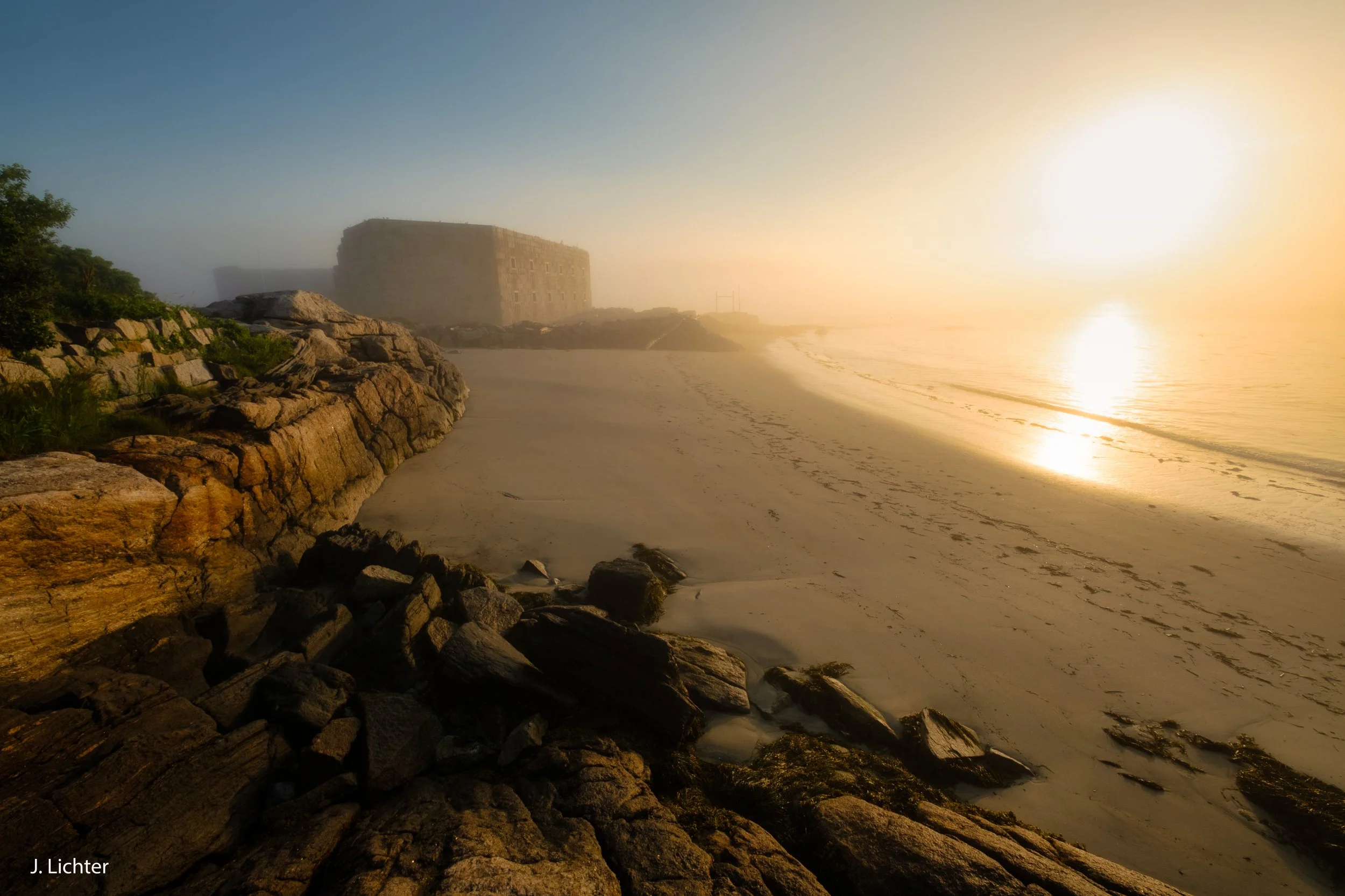 Fort Popham.  Phippsburg, Maine. 