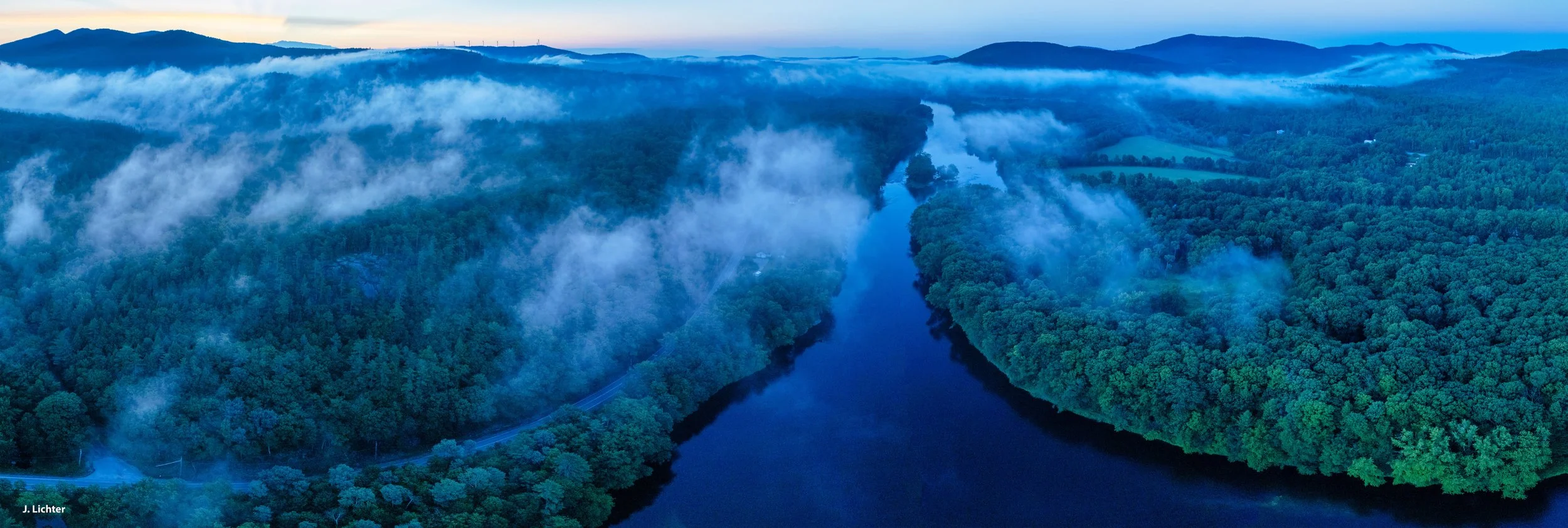 Androscoggin landscape.  East of Dixfield, Maine.