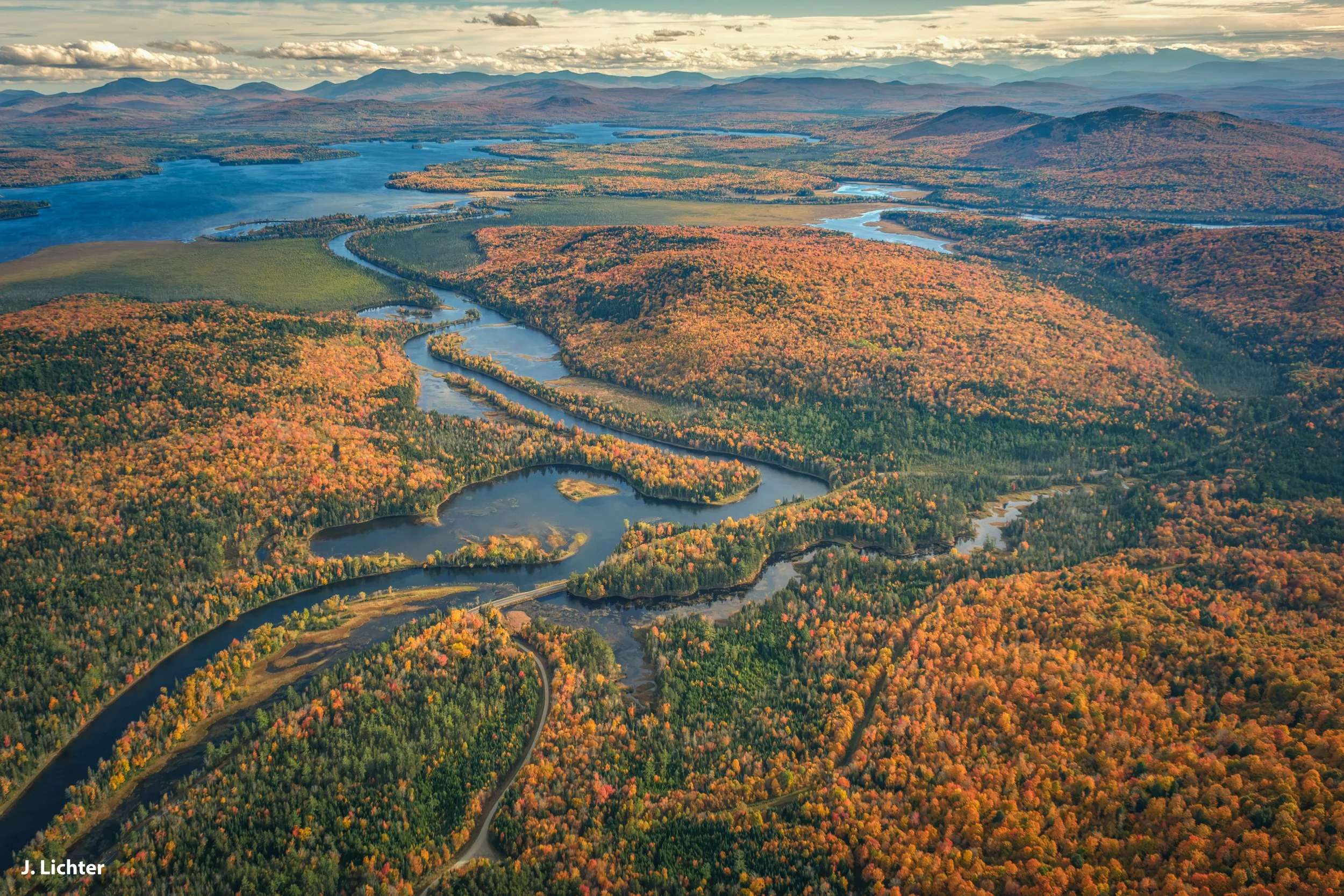 Headwaters: Androscoggin and Magalloway at Umbagog Lake.  