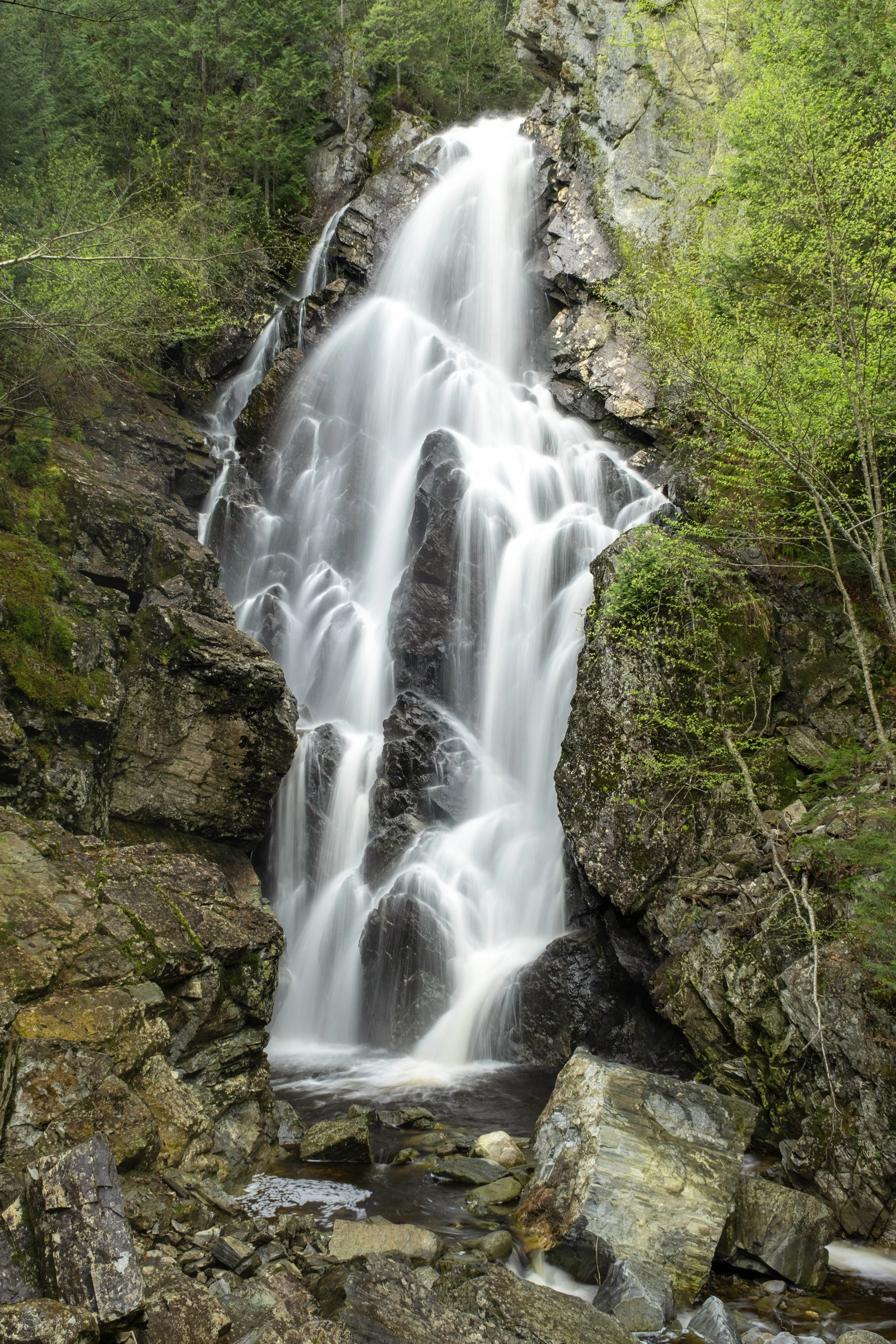 Angel Falls-Mountain Brook.  Houghton, Maine.