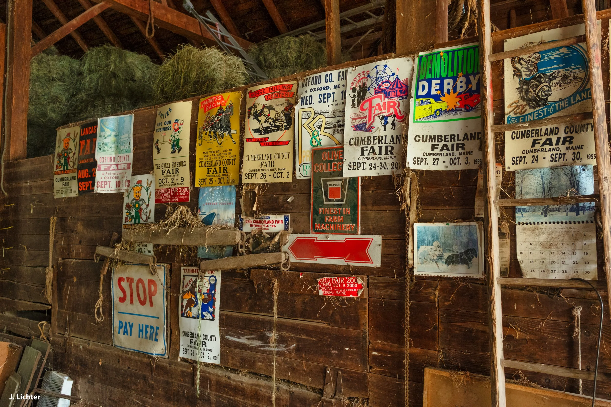 Swain Family Farm.  Androscoggin River.  Bethel, Maine. 