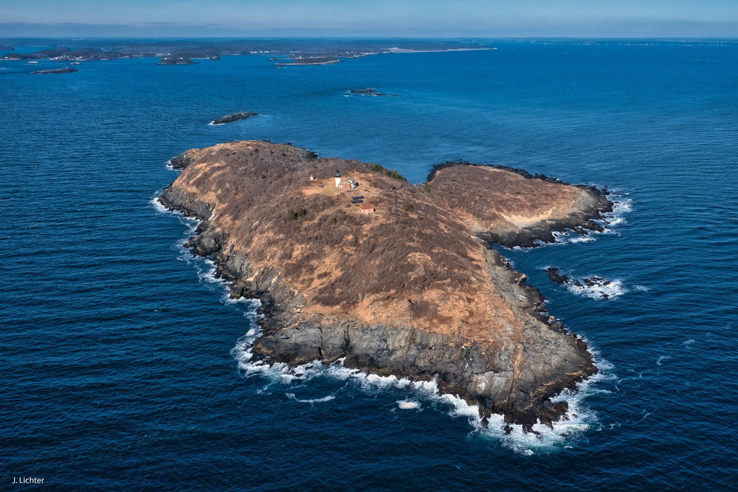 Seguin Island.  Casco Bay.  Gulf of Maine. 
