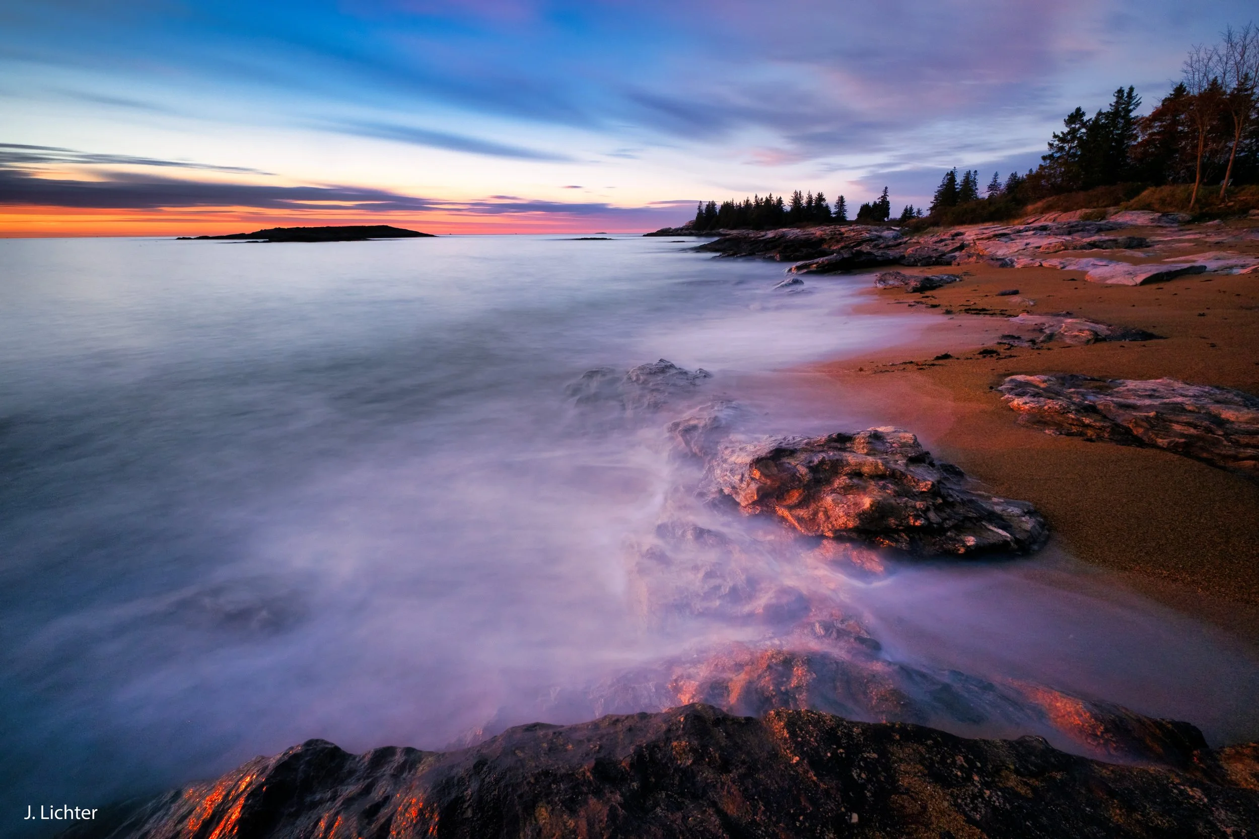 Reid State Park.  Georgetown, Maine.
