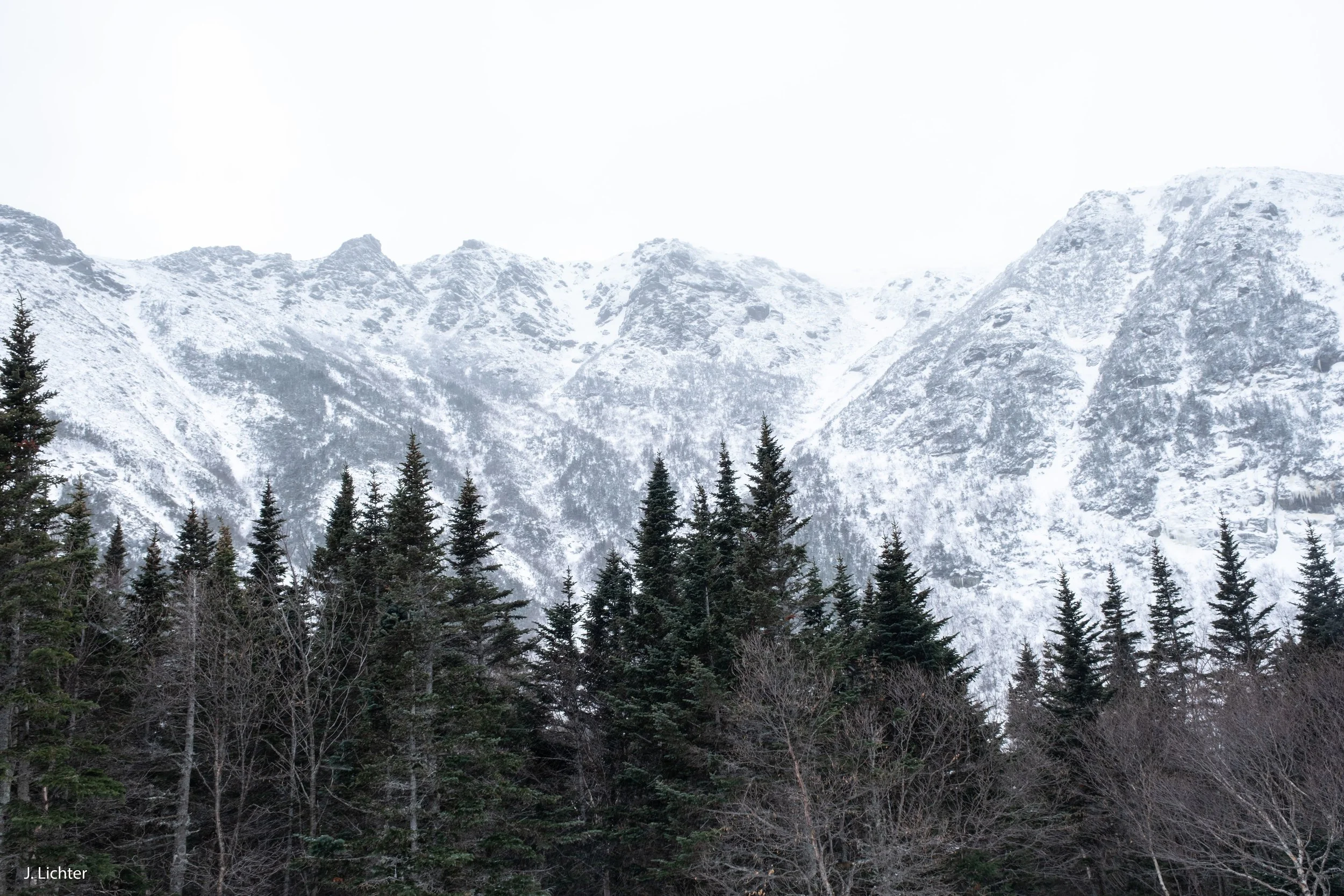 Tuckermans Ravine.  Pinkham Notch, New Hampshire. 