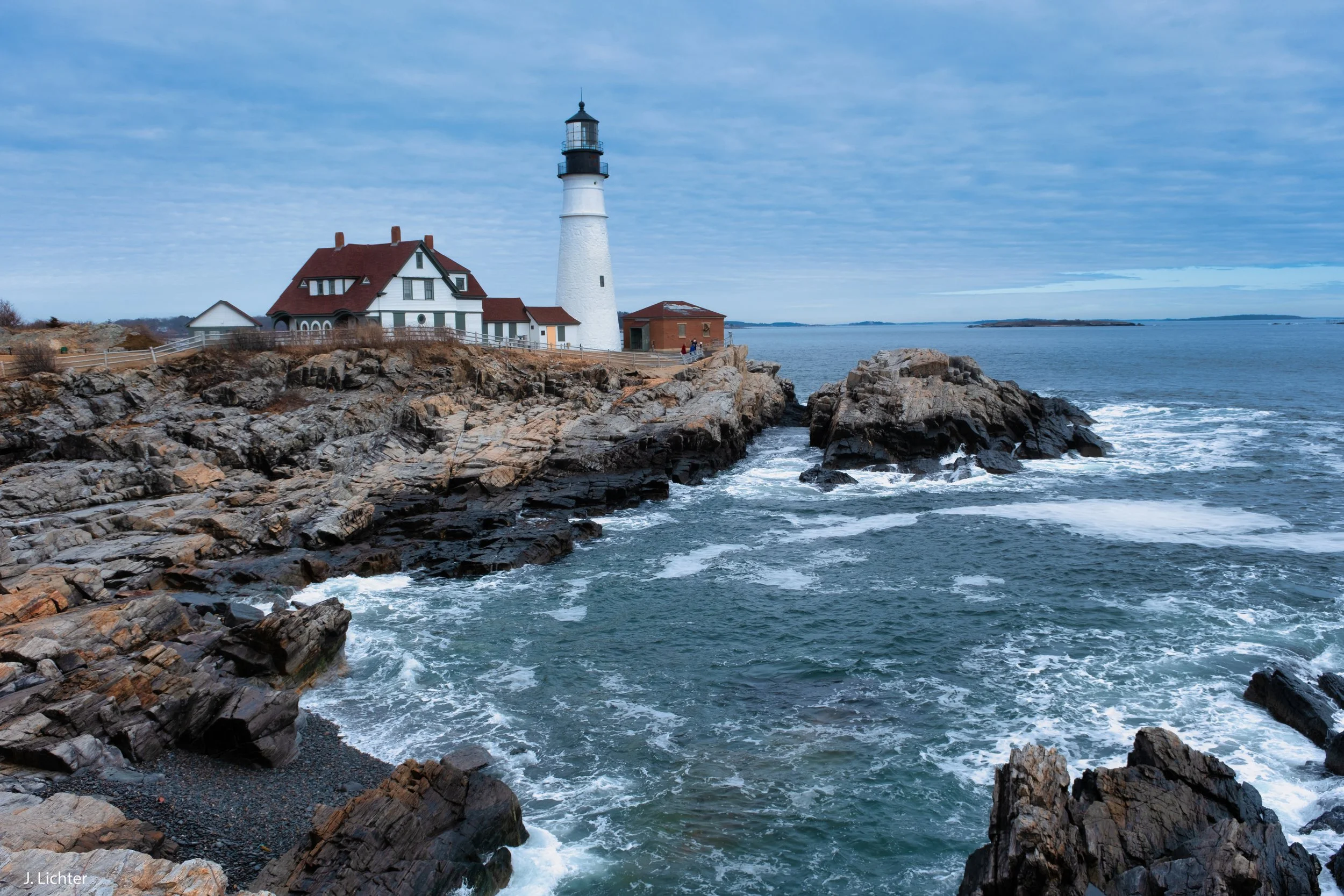 Portland Head Lighthouse.  Portland, Maine.