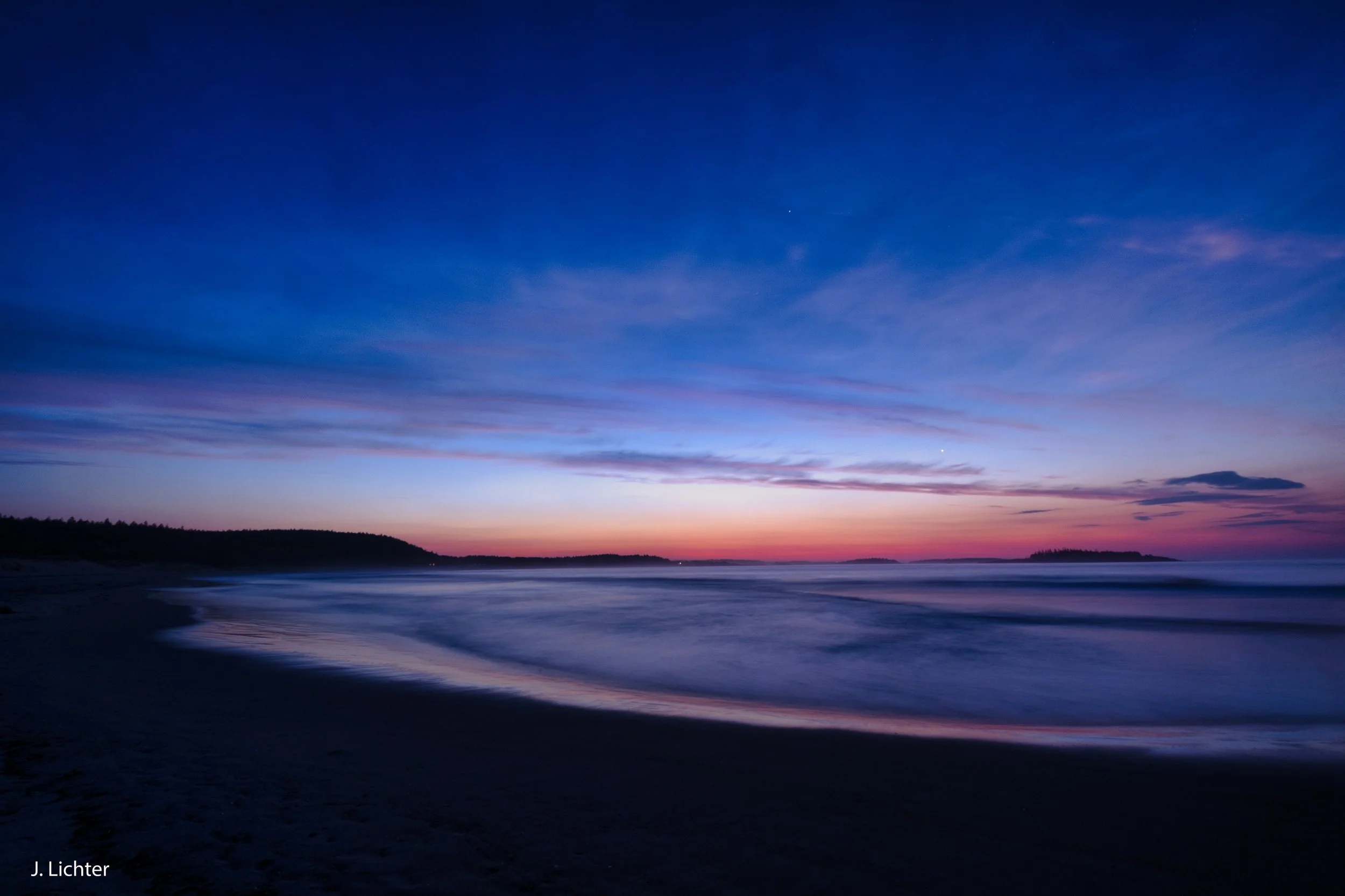 Popham Beach.  Georgetown, Maine.