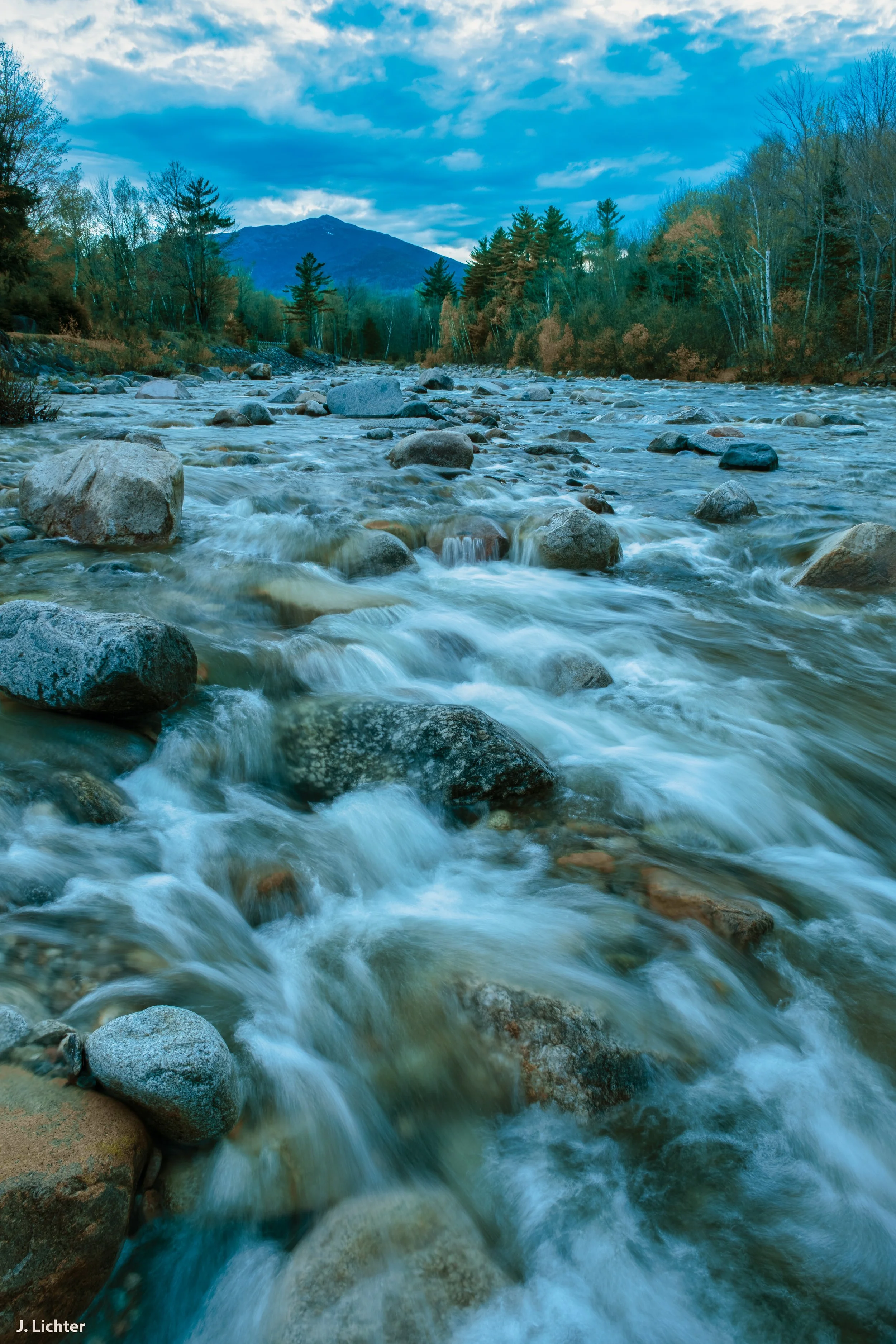 Peabody River-Mt Madison.  Gorham, New Hampshire. 