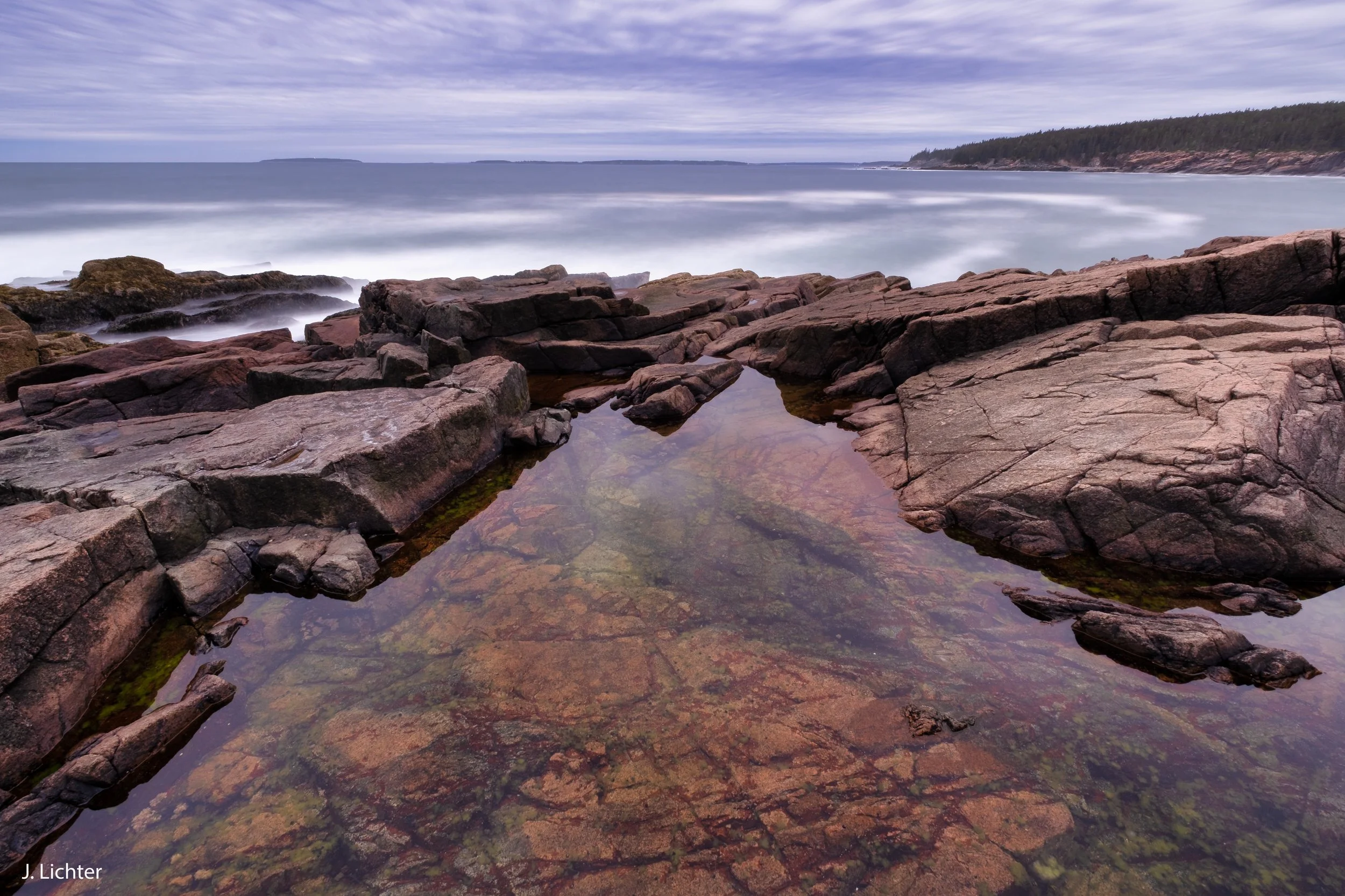 Acadia National Park.  Mount Desert Island.  Maine.