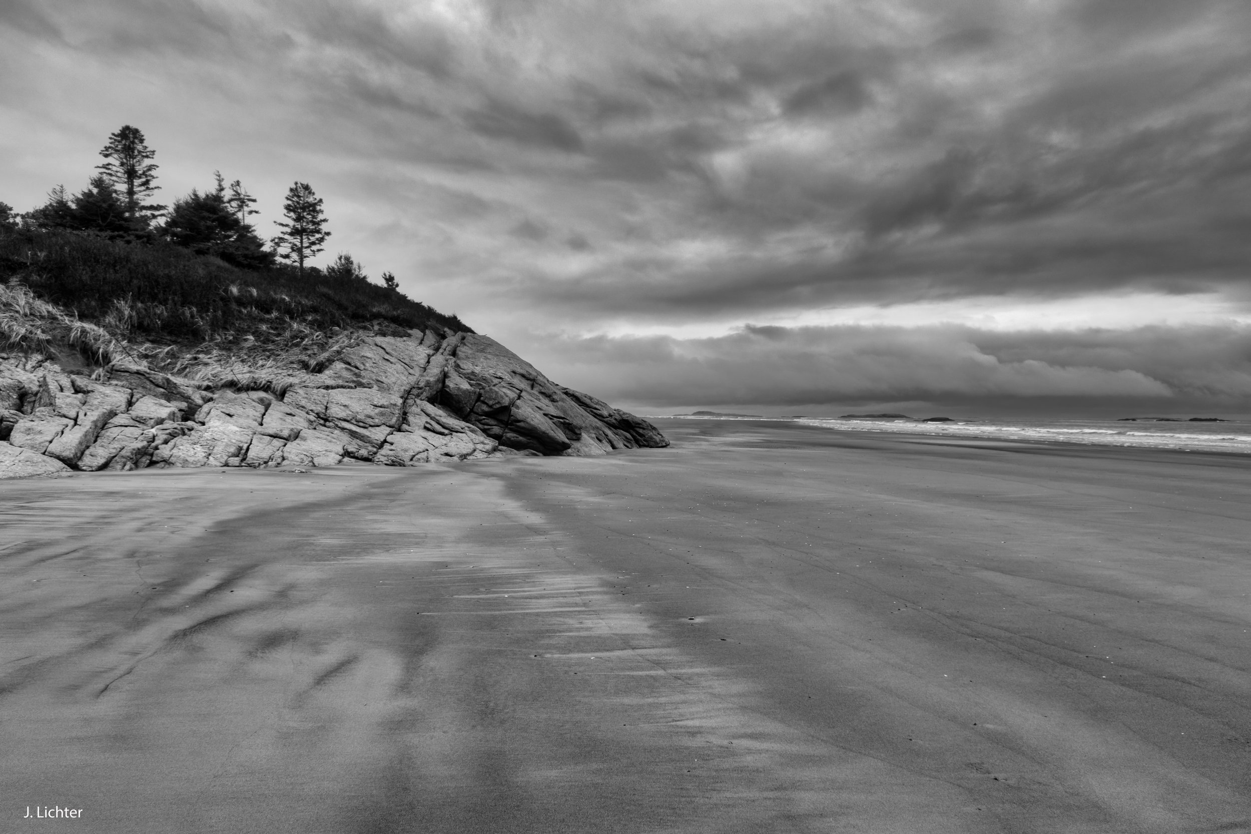 Seawall Beach.  Small Point, Maine.