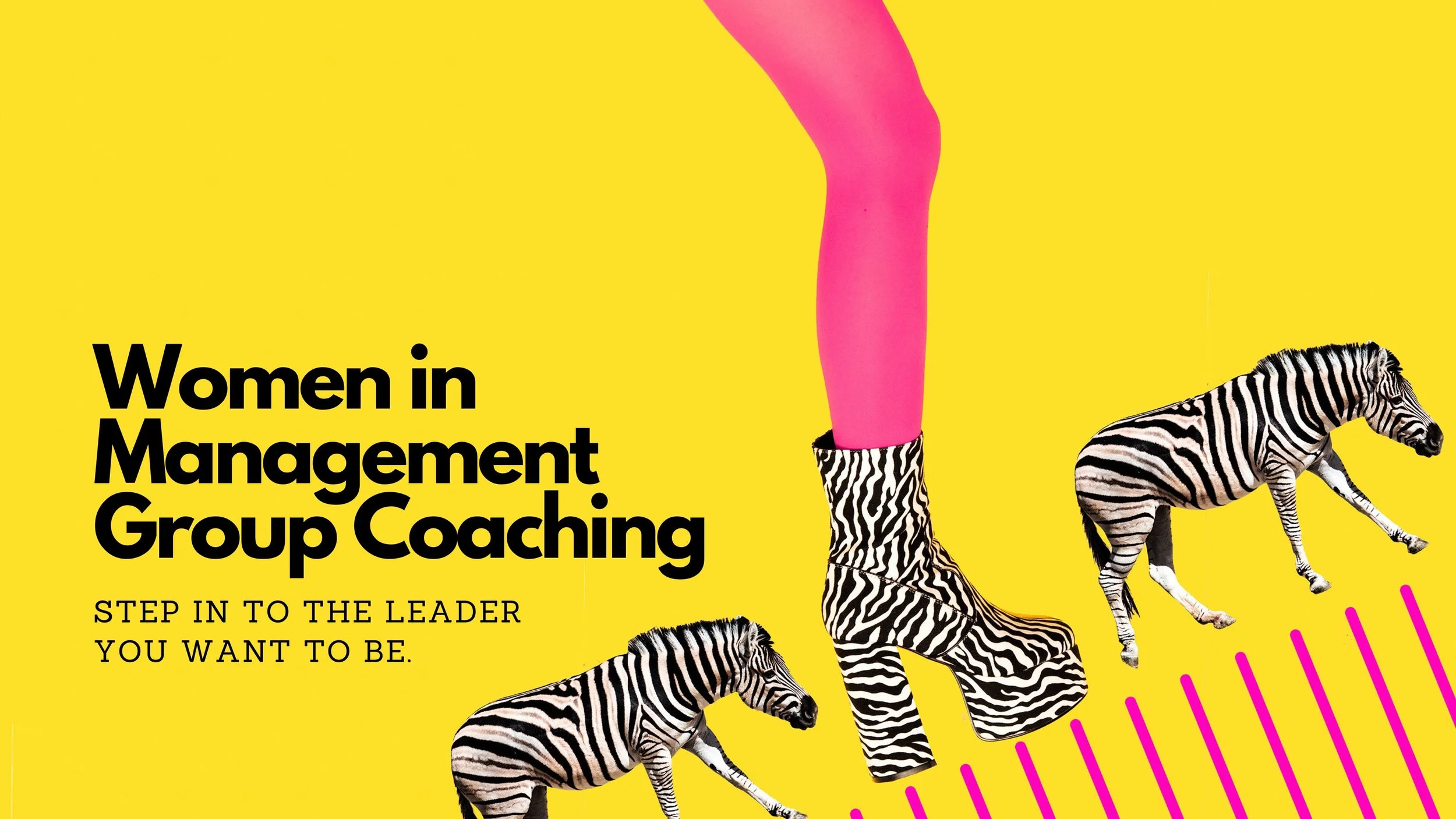 Women in Management: Group Coaching Course - THURSDAYS (11.30 - 1.30)