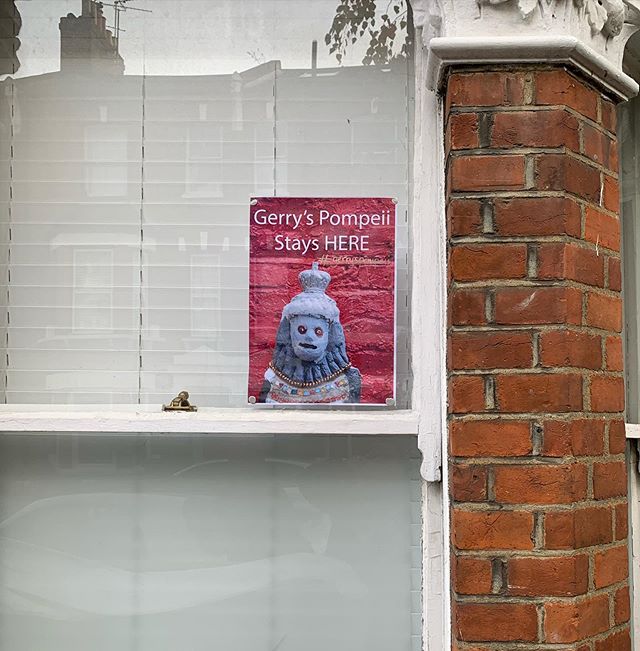 Gerry&rsquo;s in every window UPDATE: a Notting Hill Genesis representative has confirmed a extension for Gerry&rsquo;s to remain in situ until December 6th. We are currently talking to NHG and several third parties and are hopeful that there will be
