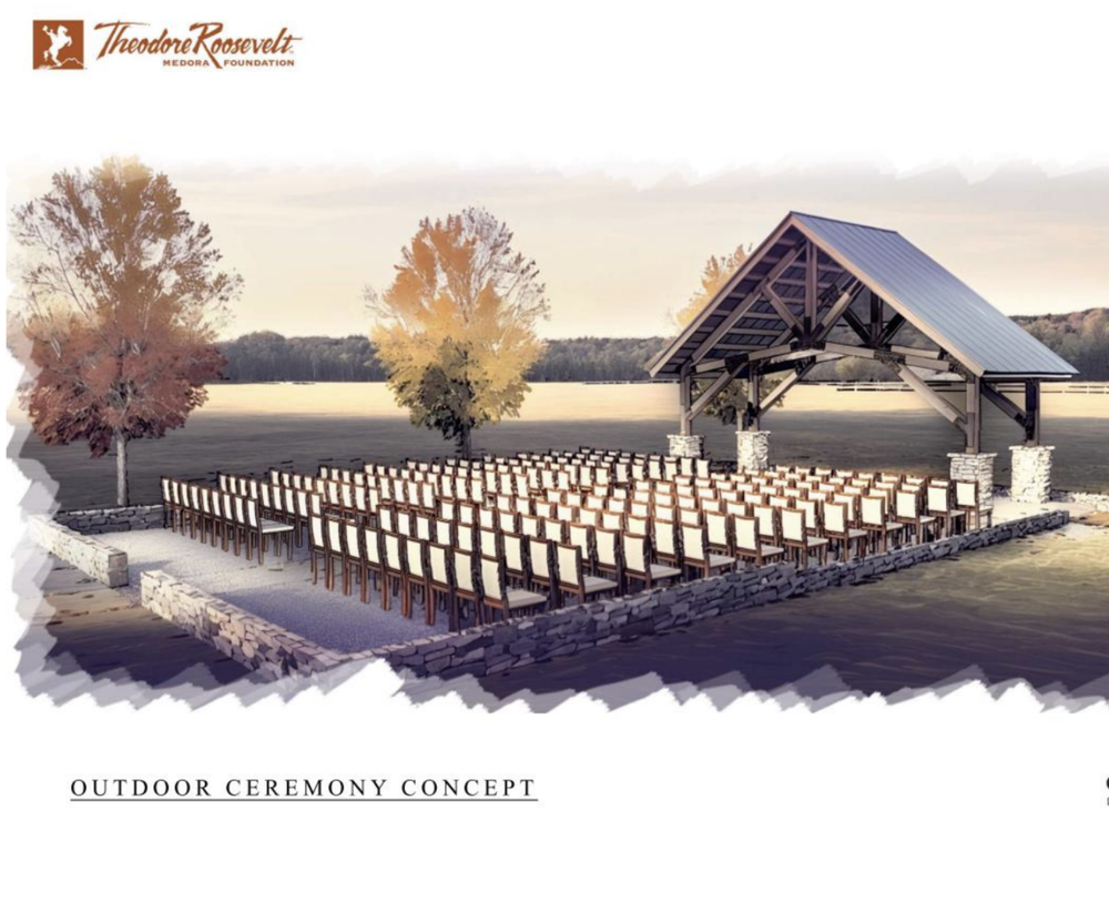 New ceremony wedding venue in Medora North Dakota coming in 2027 in Theodore Roosevelt National Park
