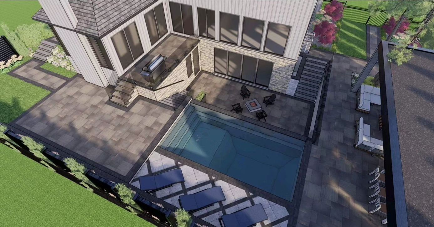 🌿✨Get ready to elevate your outdoor living experience to new heights! At Halton Landscape, we've been hard at work crafting the backyard paradise of your dreams. 🏡💫

Picture this: lush greenery, stunning hardscape designs, and a sparkling pool tha