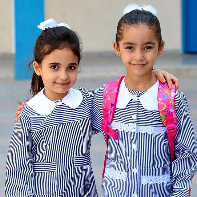 Hey, weekend! 👋🏼 These Palestinian girls are ready to play after a long day of school 👧🏻👧🏻 This year alone, @madonna partnered with @unrwausa to provide nearly 3,000 refugee girls, living amid poverty and violence in Gaza, with access to quality education 💙📖 Education is a human right! ✊🏼📚
•

#friendofRM (noun): organizations changing the world that also receive support from @madonna @rayoflightfdn ✨ #letgirlslearn #girlseducation