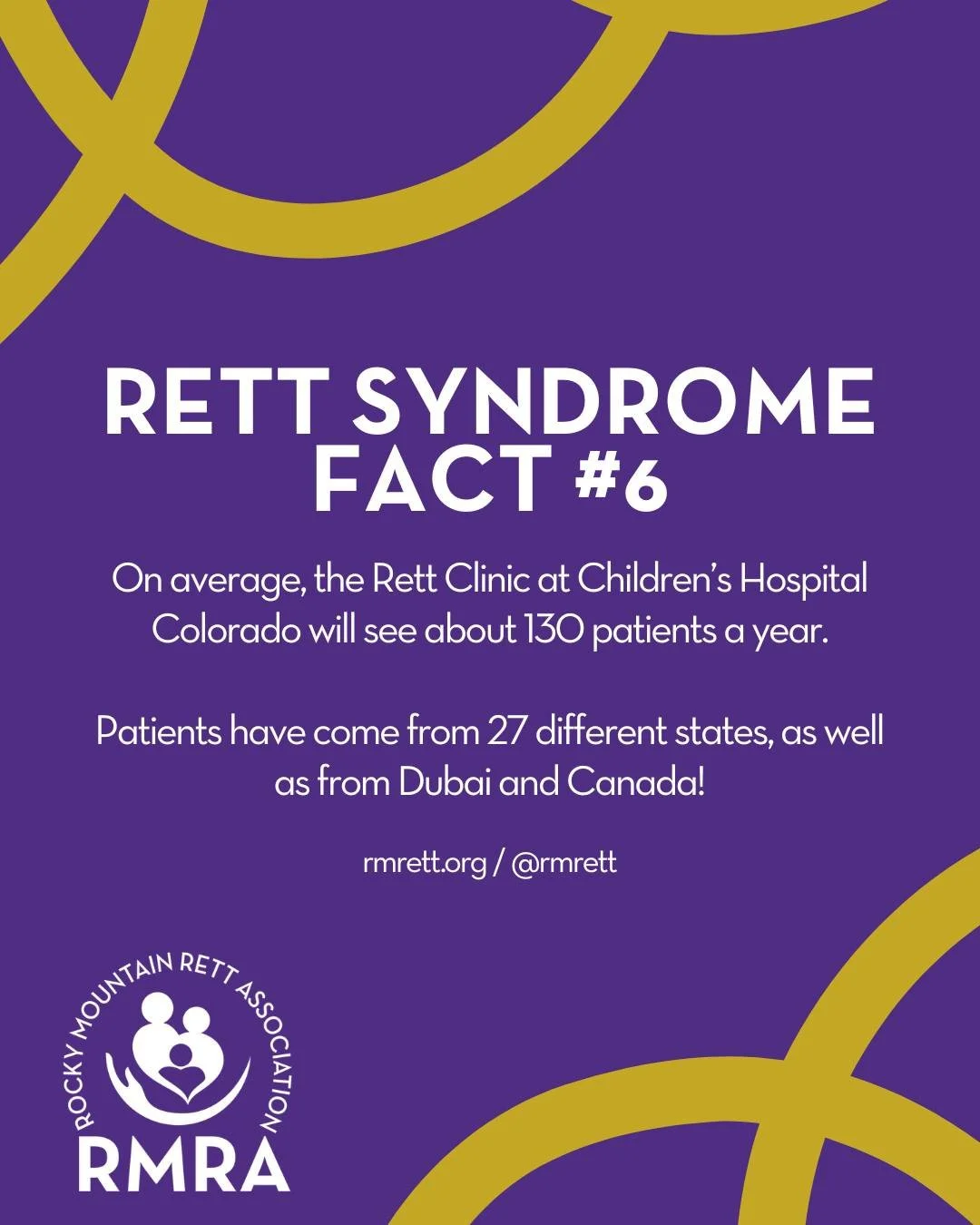 Rett Syndrome Fact #6✨💜 
#rettstars #rettsyndromewarriors #rettsyndrome #rettsyndromeawarenessmonth #octoberisrettsyndromeawarenessmonth #curerettsyndrome #makeretthistory #rettyforacure #curerett