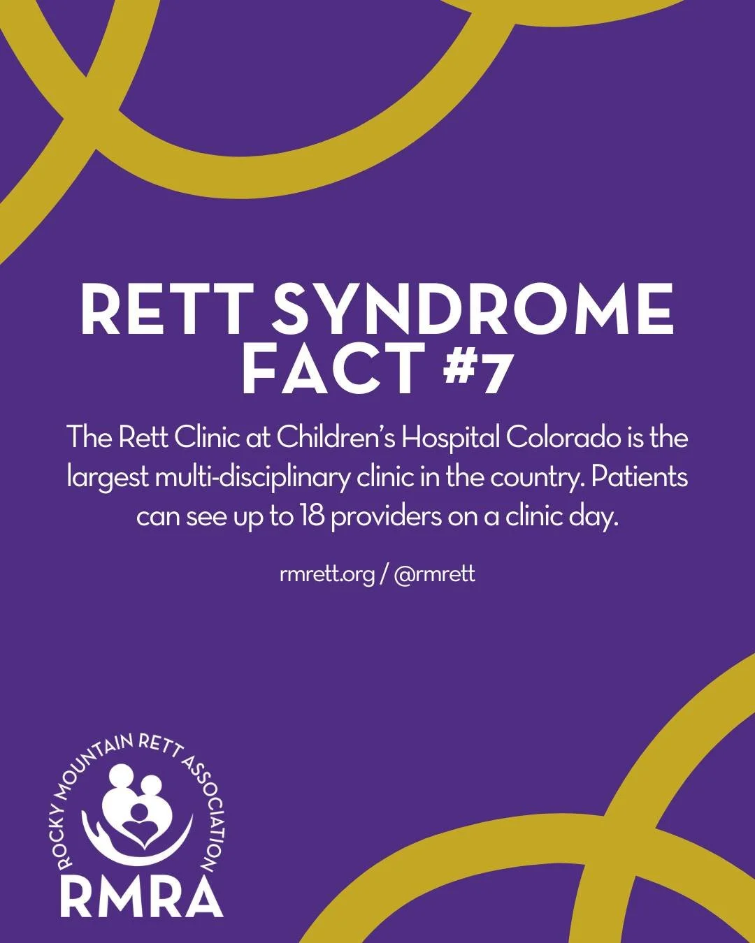 Rett Syndrome Fact #7✨💜 
#rettstars #rettsyndromewarriors #rettsyndrome #rettsyndromeawarenessmonth #octoberisrettsyndromeawarenessmonth #curerettsyndrome #makeretthistory #rettyforacure #curerett