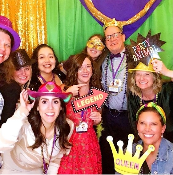 Rett clinic at mardi gras.jpg
