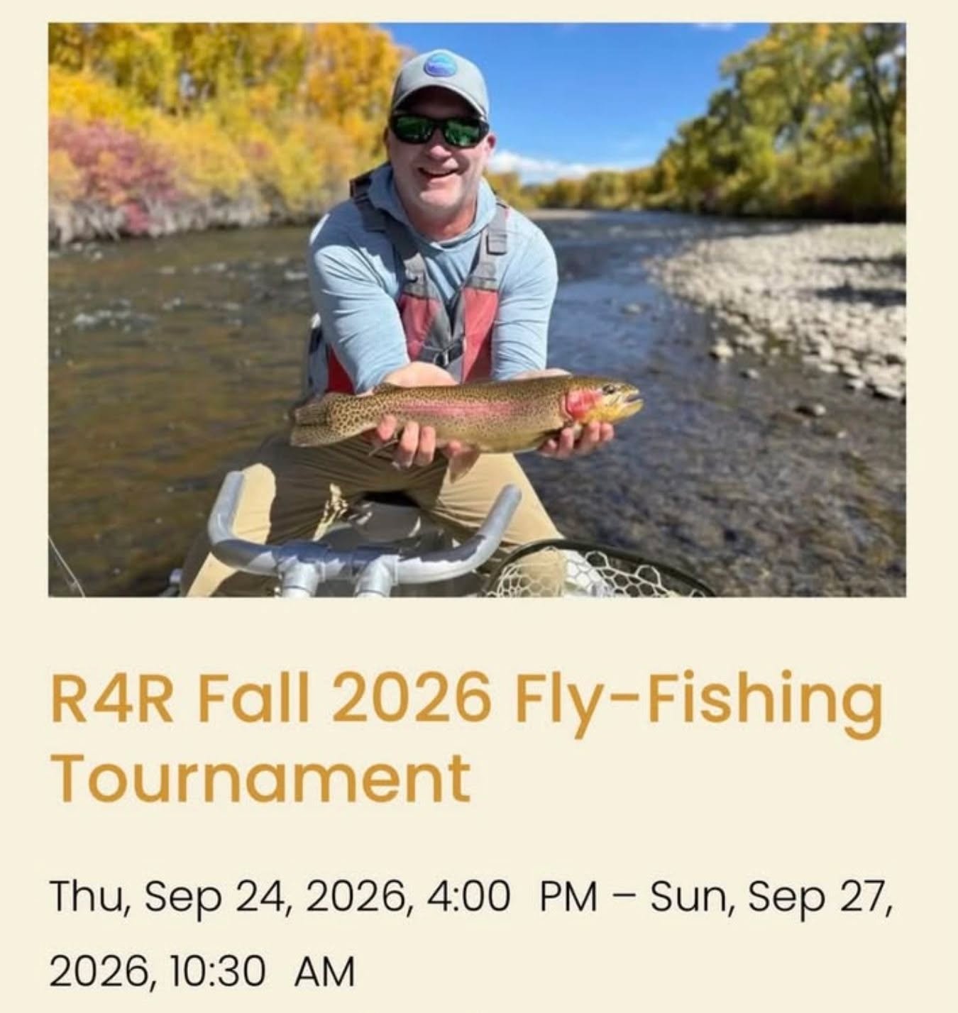 Have you registered yet?? R4R Fall 2026 is taking place September 24-27 in Almont, CO. Tickets are selling fast, so don't miss your chance to register today. Visit our website for more information!
@risers4rett