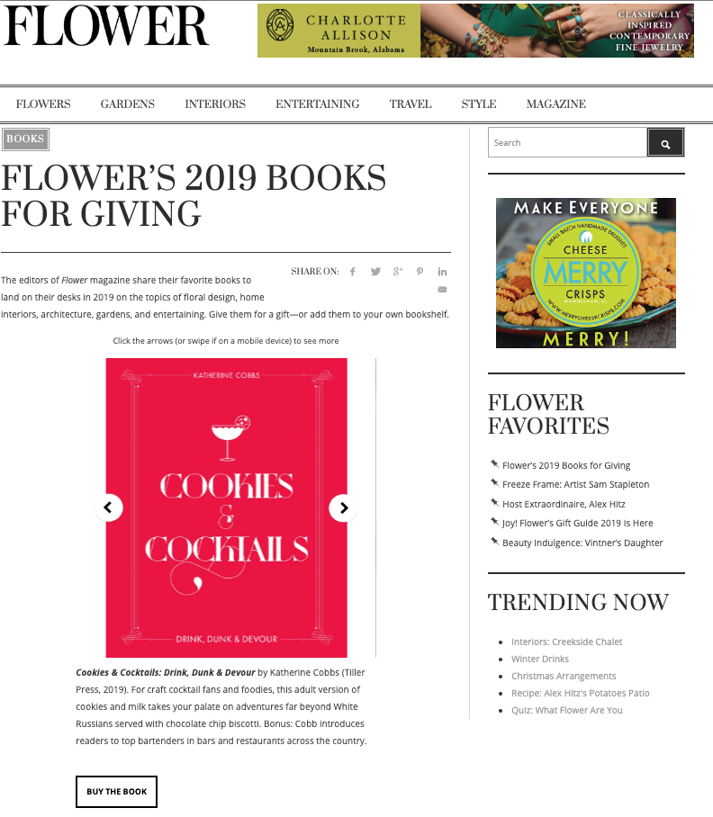 Flower's 2019 Books for Giving