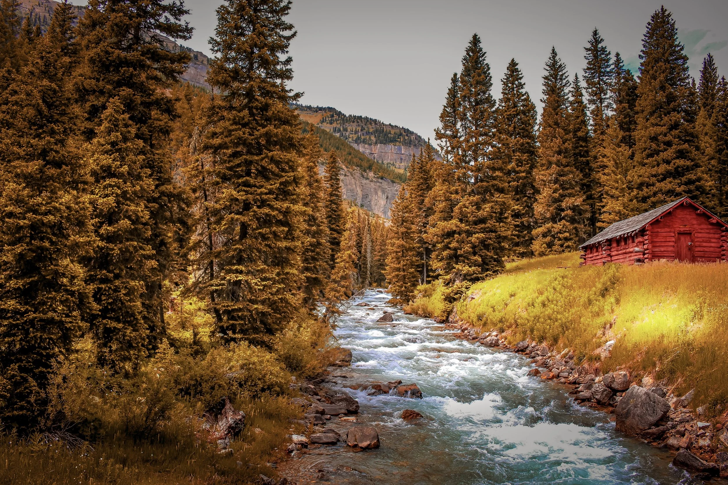 Granite Hot Springs , Jackson Wyoming