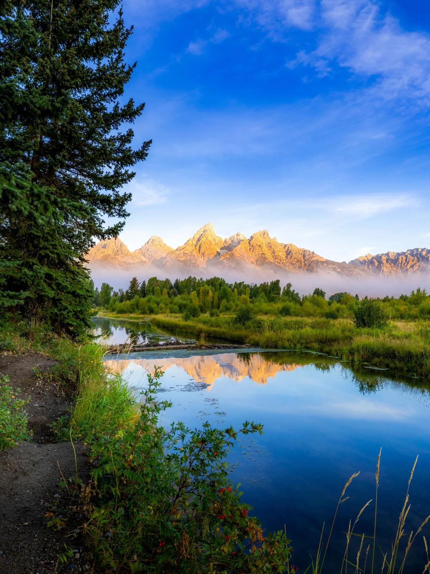 Teton spring is. It too far off&hellip; #teton #grandteton #wyoming #wyominglife #wyomingphotographer