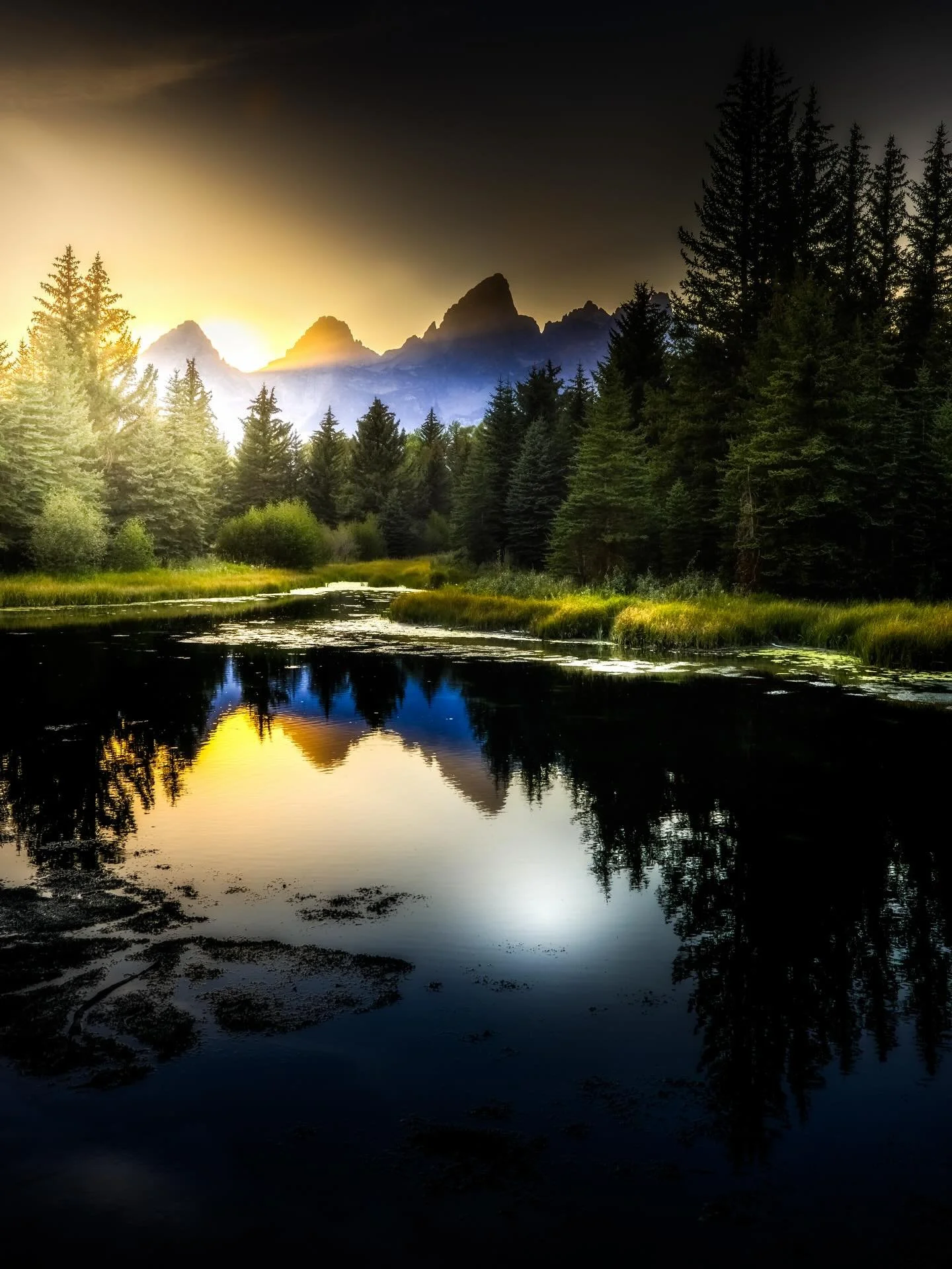 Teton sunsets &hellip;. #teton #grandtetonphotographer #sunset #wyoming #wyomingphotographer