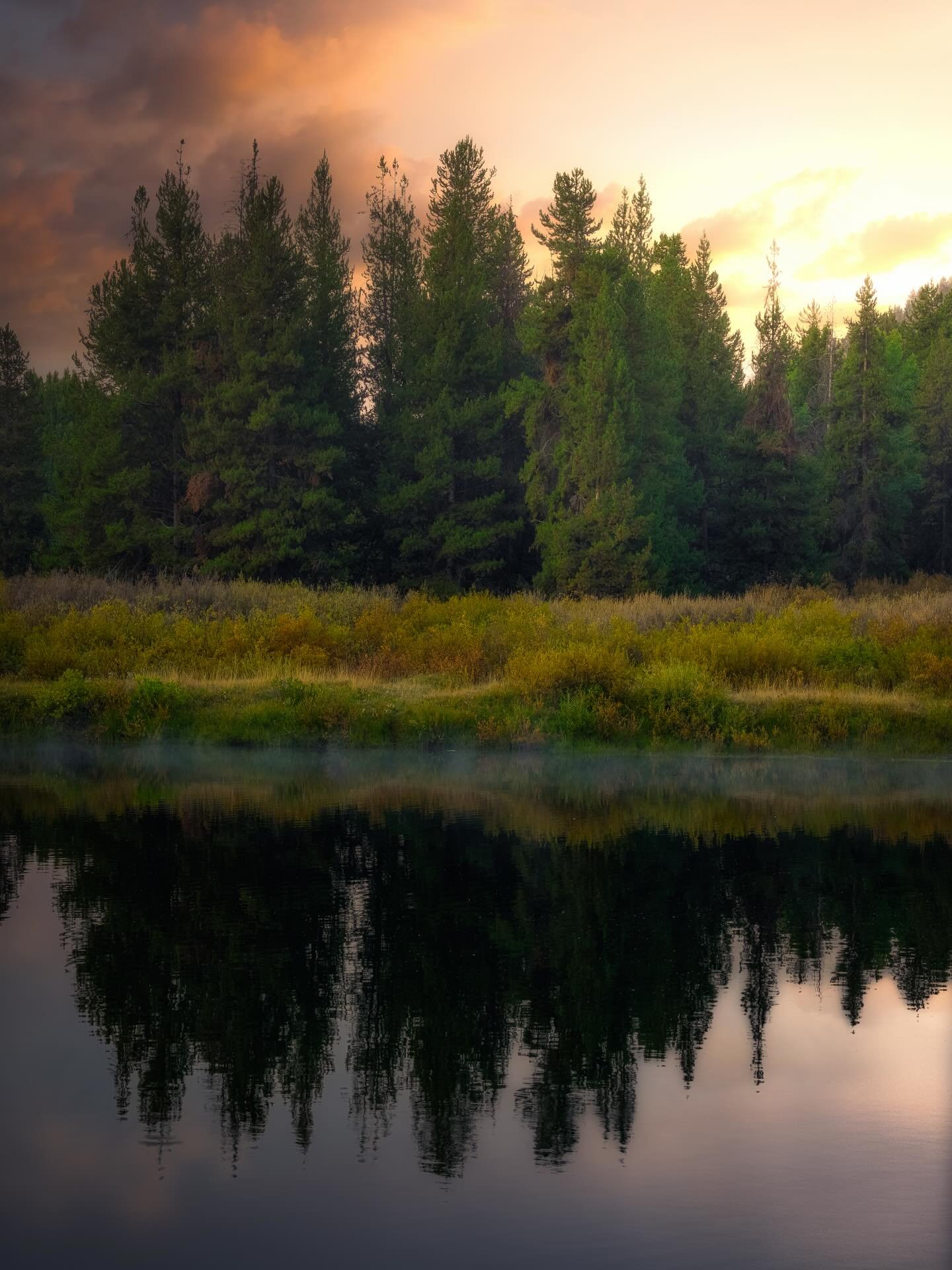 Cold crisp @grandtetonnps mornings&hellip; #teton #grandtetonphotographer #wyoming #wyomingphotographer #wyominglife