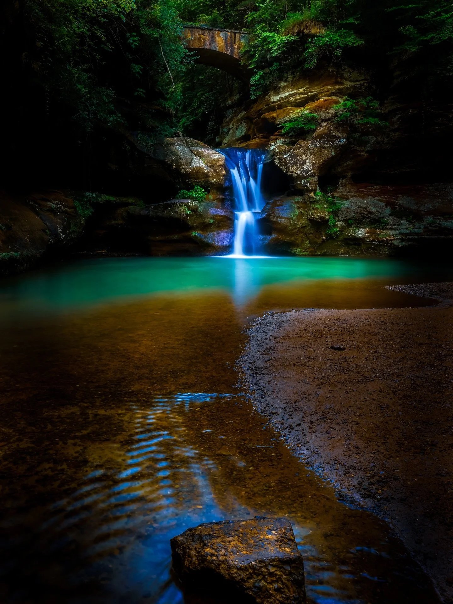 There&rsquo;s something about a waterfall that strips the noise right out of you.

You hike in with a head full of everything&hellip; plans, pressure, memories that don&rsquo;t sit right. Then you hit that sound&mdash;the steady roar of water hammeri