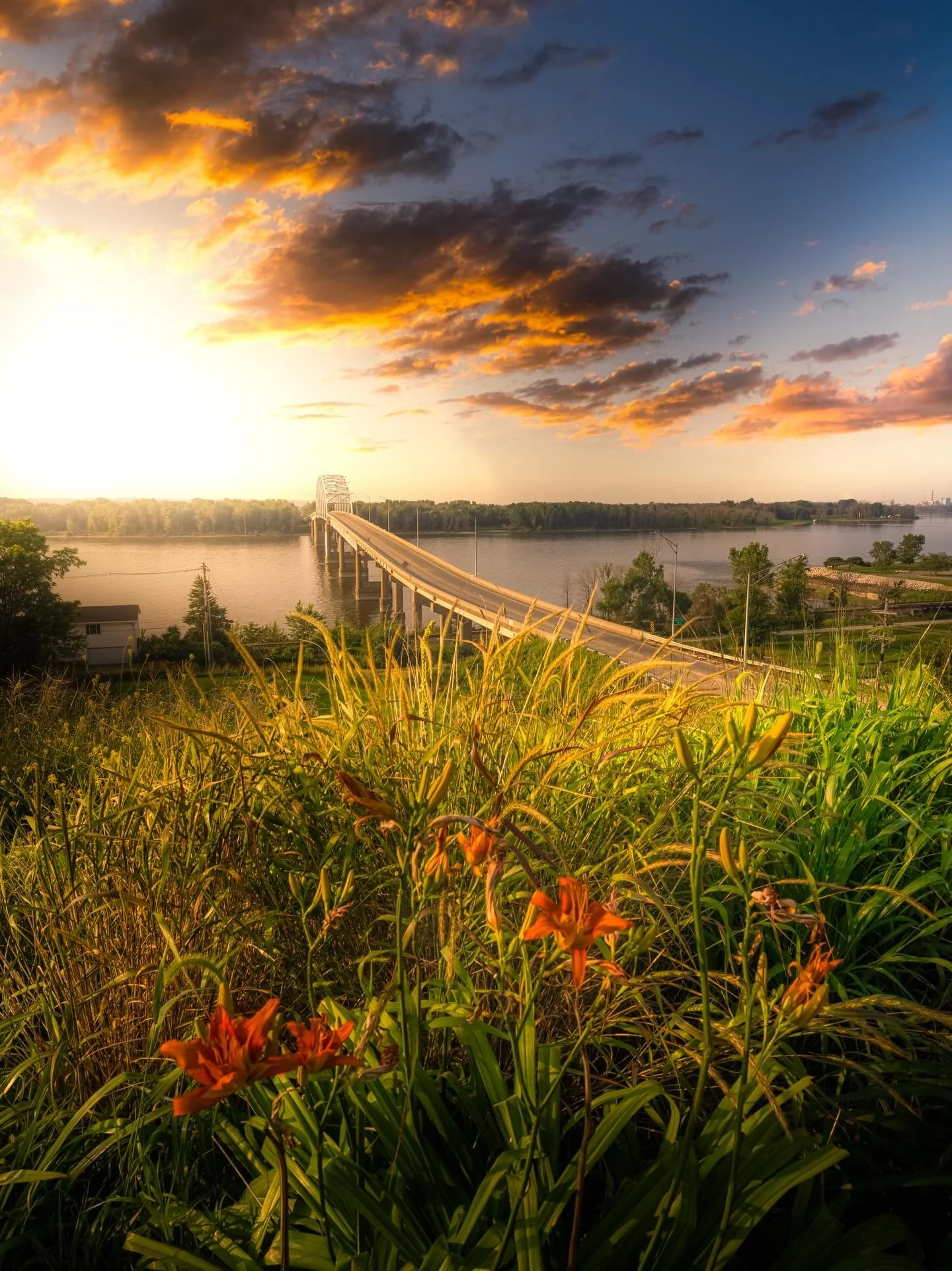 Muscatine, Iowa.
My hometown.

A place that earned its name the hard way&hellip; not from noise or headlines, but from light. Sunrises and sunsets that stop you mid-step, whether you&rsquo;ve seen a thousand of them or not. The kind of light that set