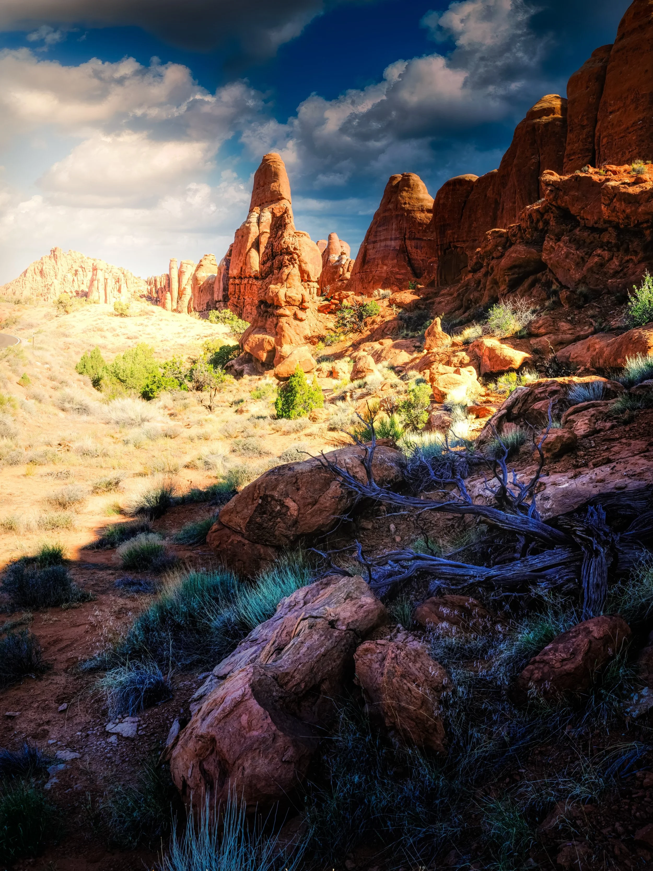 There&rsquo;s always light somewhere. Sometimes you just have to stay a little longer&hellip;.. #sunrise #desertsun #desert #utah