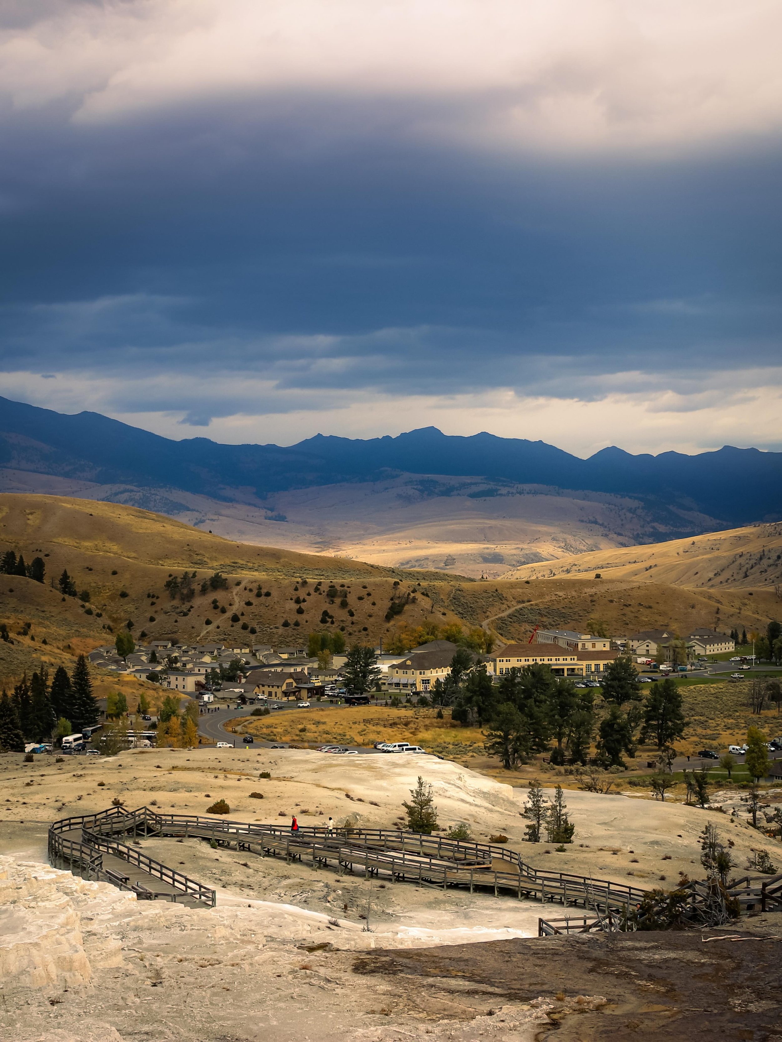 There&rsquo;s a little town tucked into the north end of Mammoth Hot Springs that feels different from the rest of Yellowstone.

Not just because of the steaming white terraces that look like something from another planet&hellip; but because people a