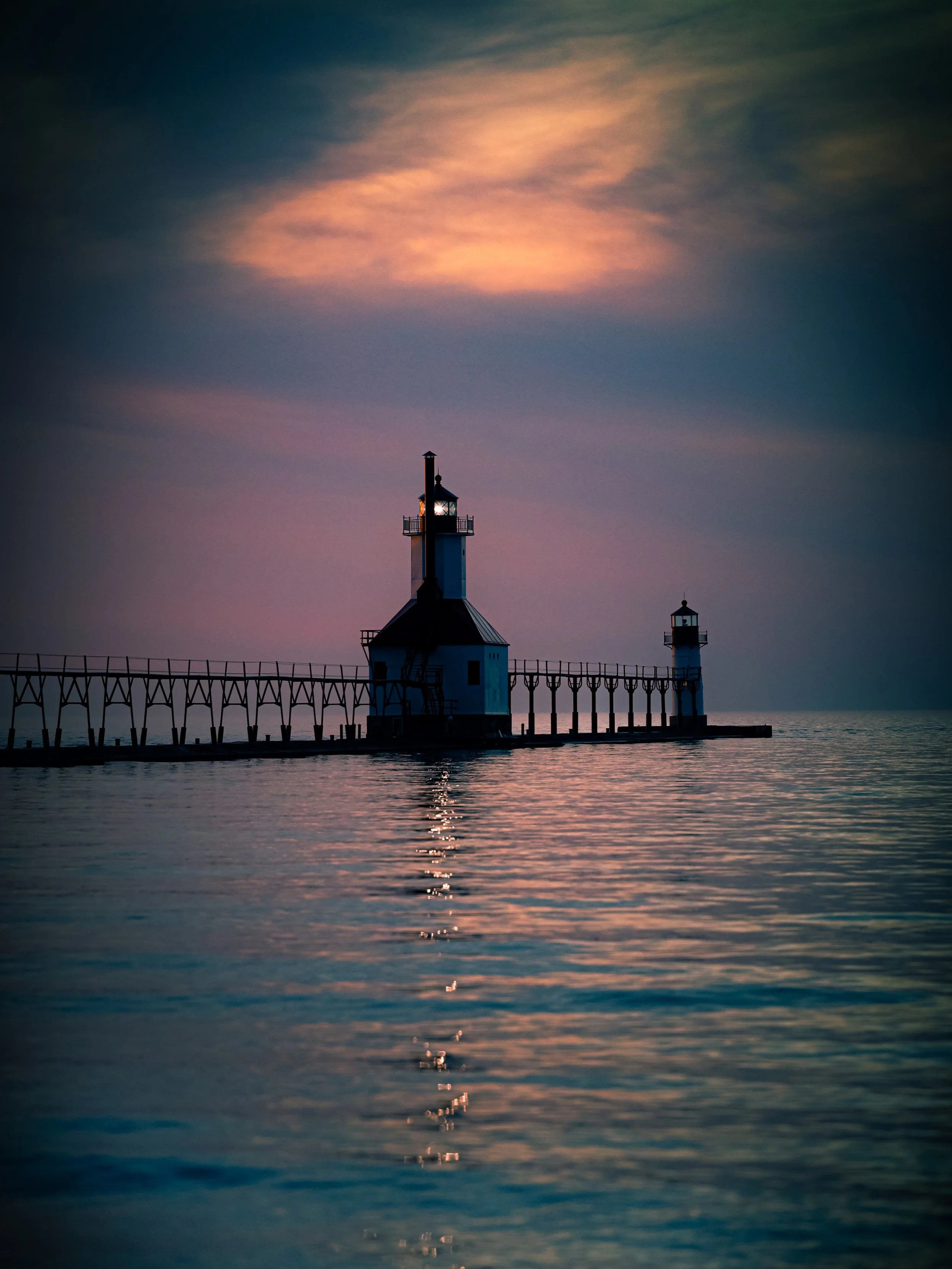 The world spends a lot of time chasing bright lights.

I&rsquo;ve always been more interested in the ones that quietly keep shining.

Standing alone on the edge of a vast lake, weathering storms, darkness, wind, and time&hellip; this old lighthouse d