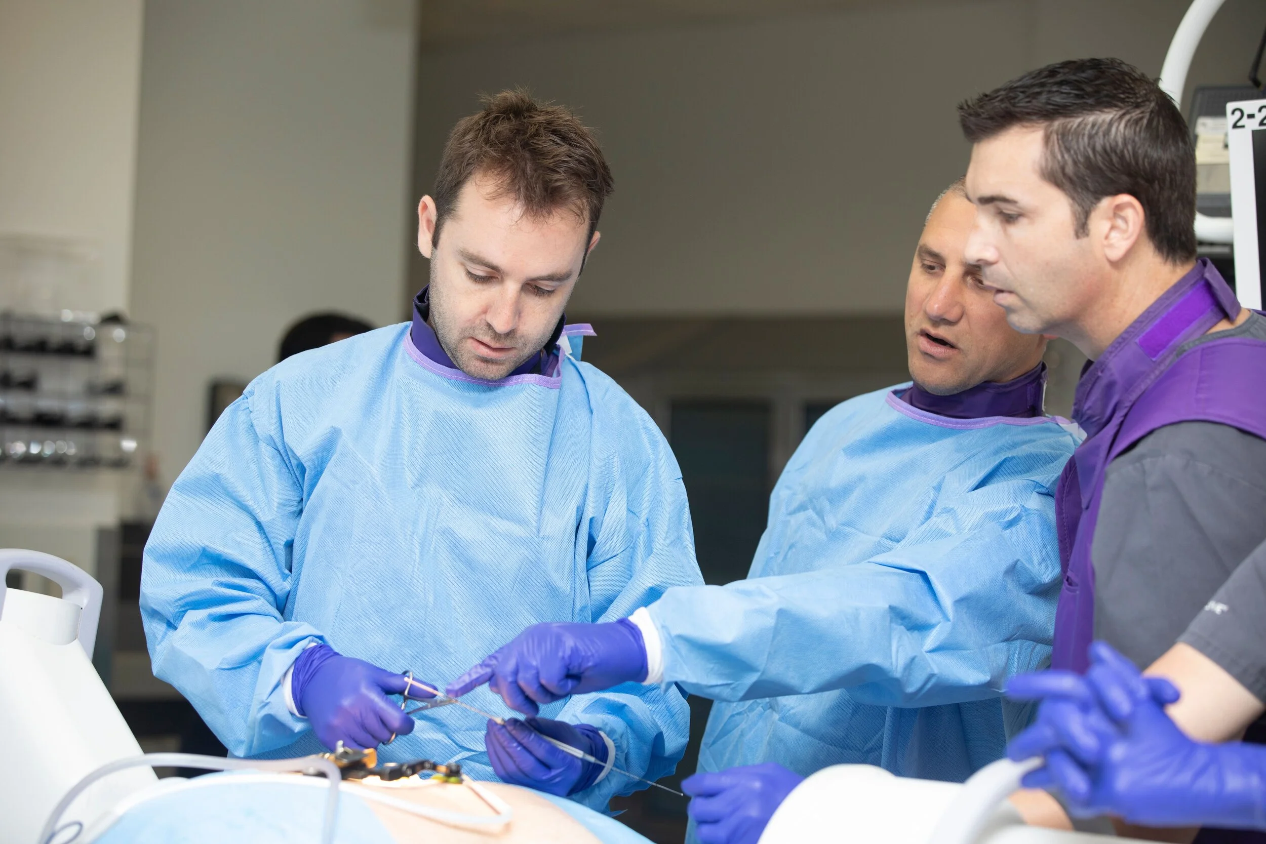 Minimally Invasive Midline Fusion - Unilateral Expandable Interbody Cage Placement