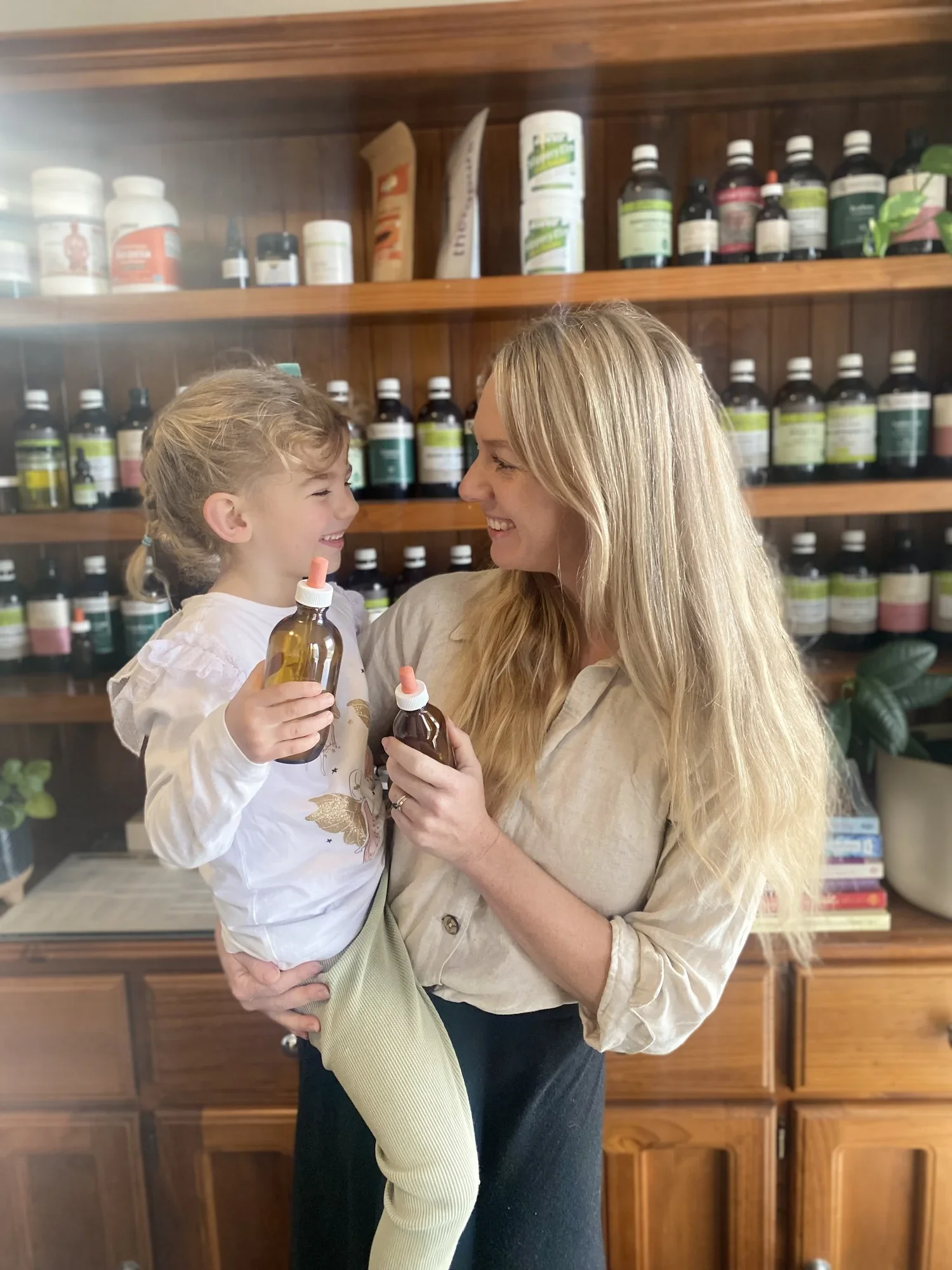 Calm, family-friendly naturopathy clinic space with herbal dispensary in Port Noarlunga