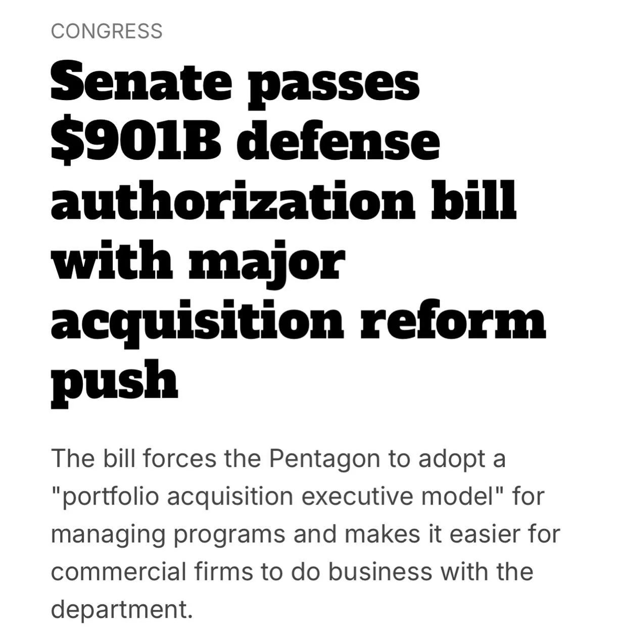Acquisition reform is in the spotlight following the passage of the NDAA, and the conversation isn&rsquo;t slowing down.

📅 NCMA DC | January 21
Our next event will bring together professionals navigating today&rsquo;s evolving acquisition environme