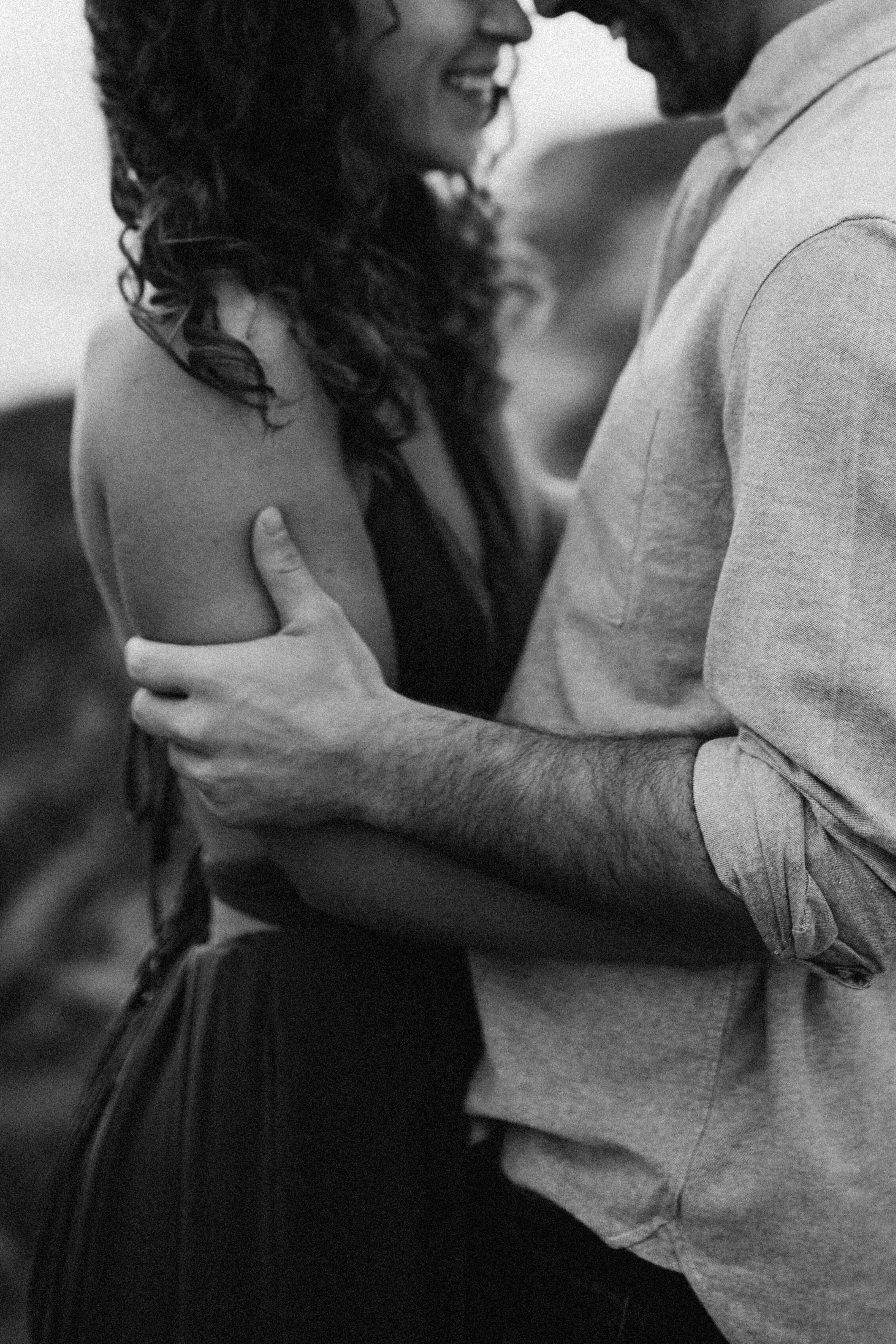 blacks beach san diego california sunset engagement session