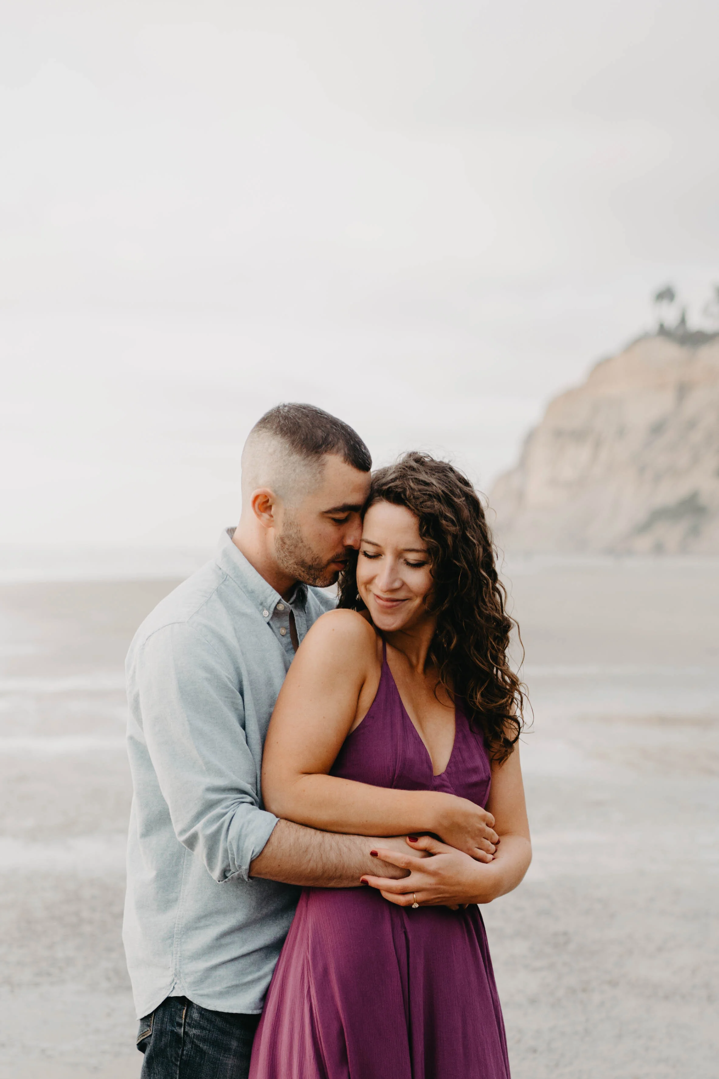 Blacks Beach San Diego California Engagement Session