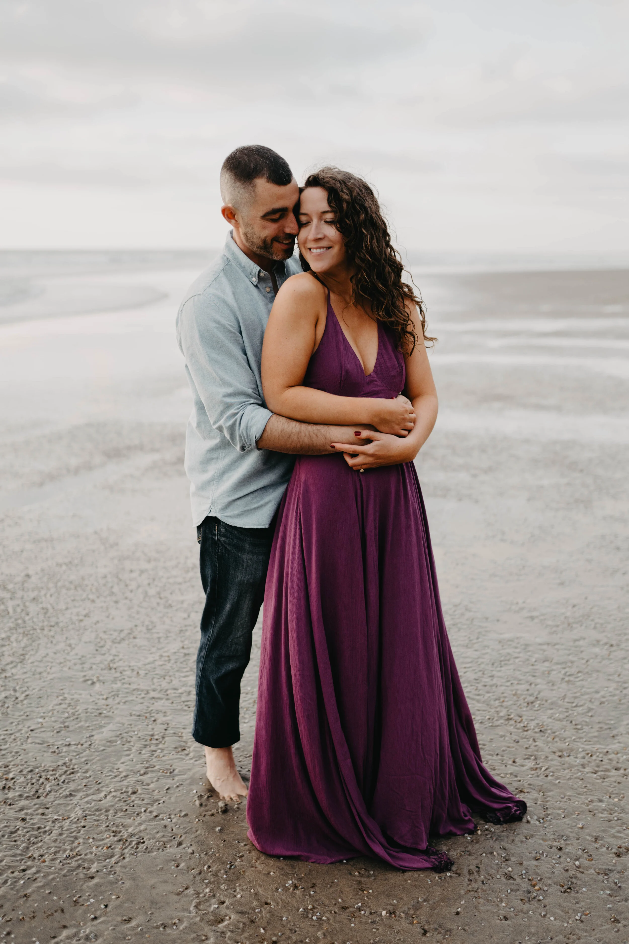 Blacks Beach San Diego California Engagement  Session 