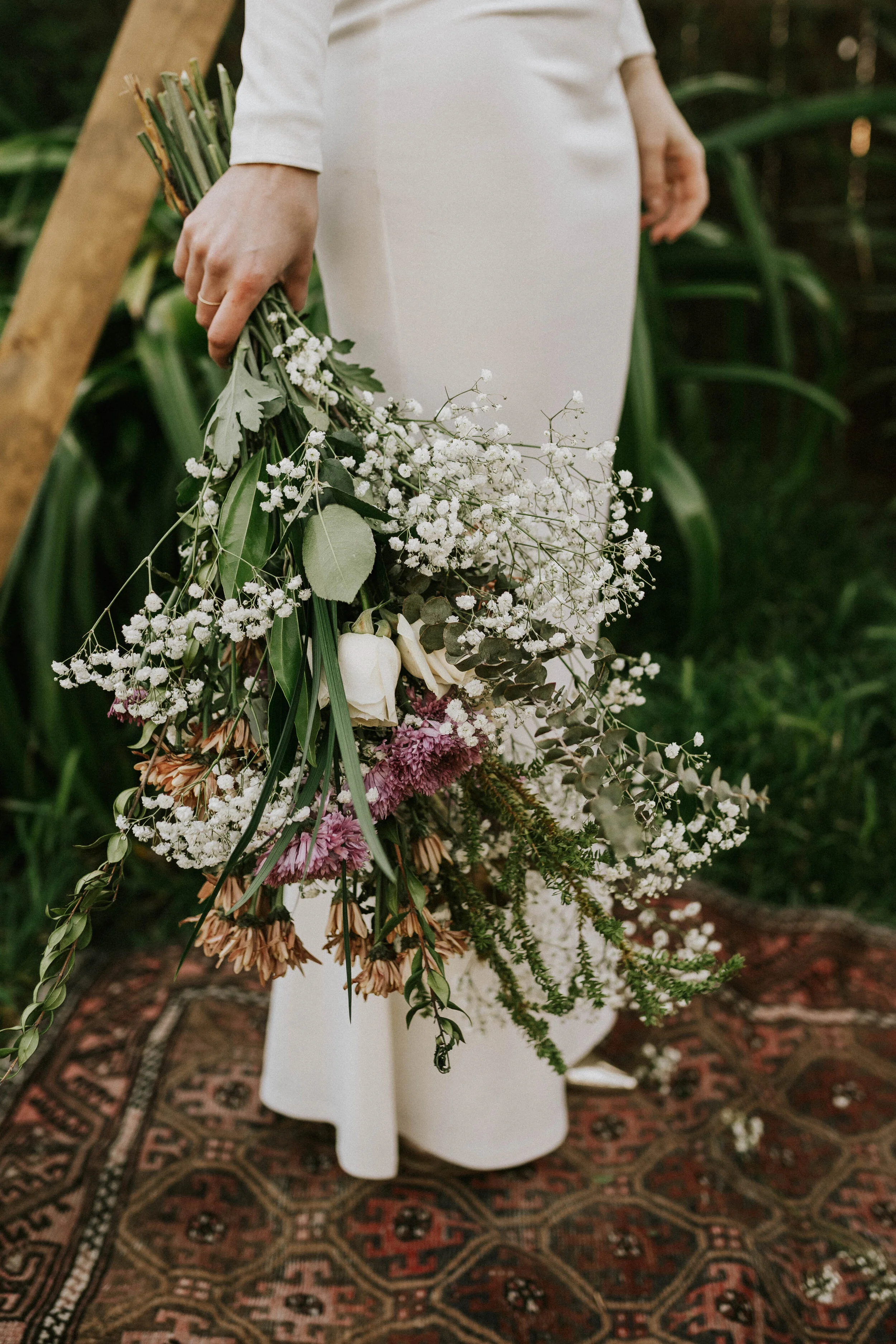 Handmade DIY boho wedding bouquet backyard-wedding-elopement-ideas-ceremony-details-and-ideas-ali-brian-photos-lauren-turner-photography-adventure-elopement-intimate-wedding-photography-san-diego-southern-california-07824.jpg