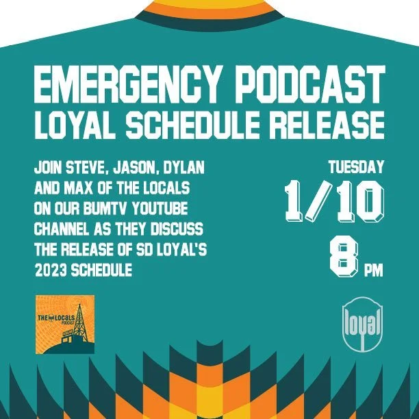 Ep. 23.01: Locals Only Lounge: Schedule Drop