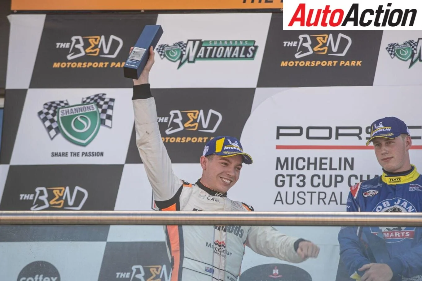 Recently crowned Porsche GT3 CC winner Jones takes next step