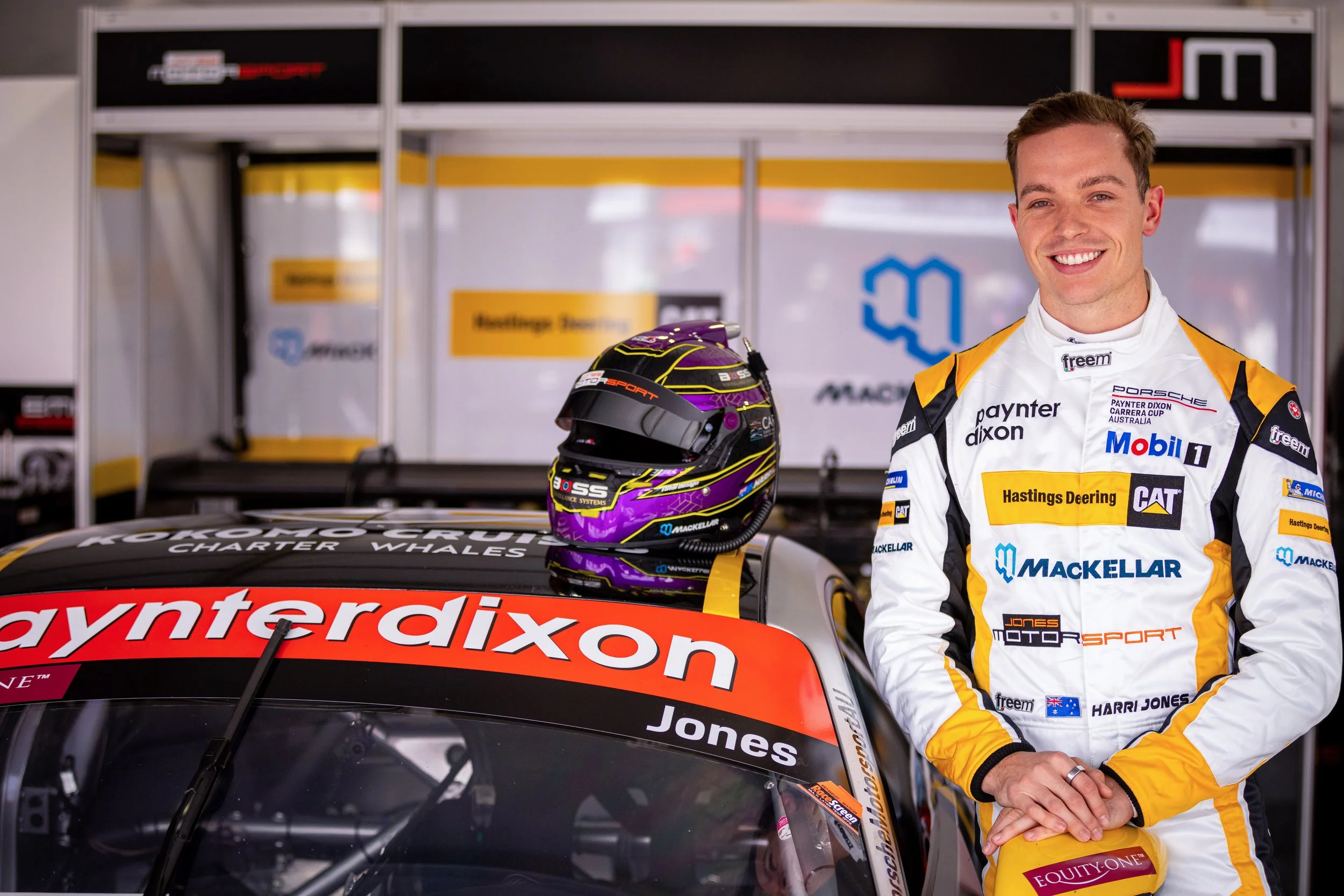 HARRI JONES AND JONES MOTORSPORT ANNOUNCE 2024 CARRERA CUP AUSTRALIA ATTACK