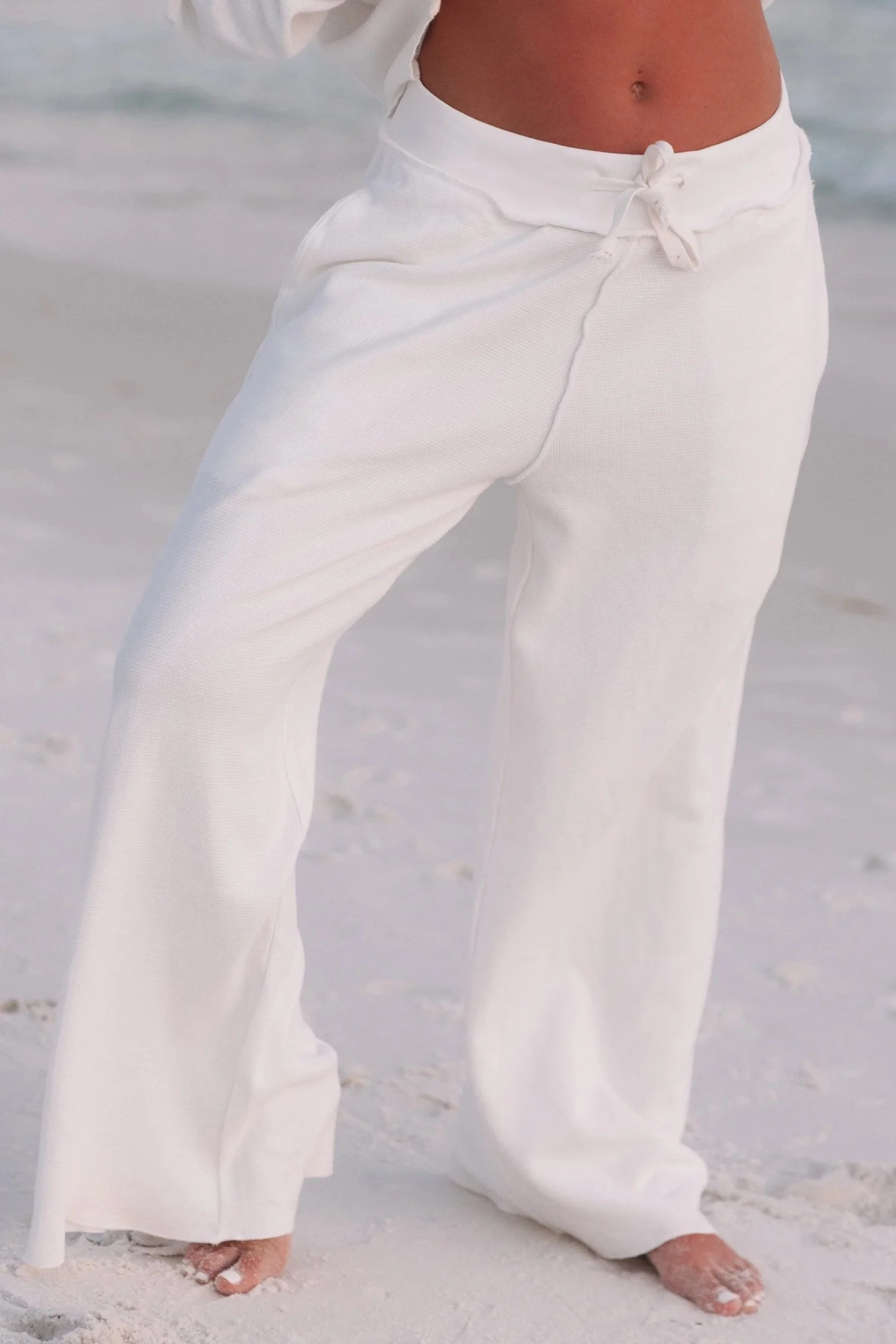 SEASIDE PANT - IVORY