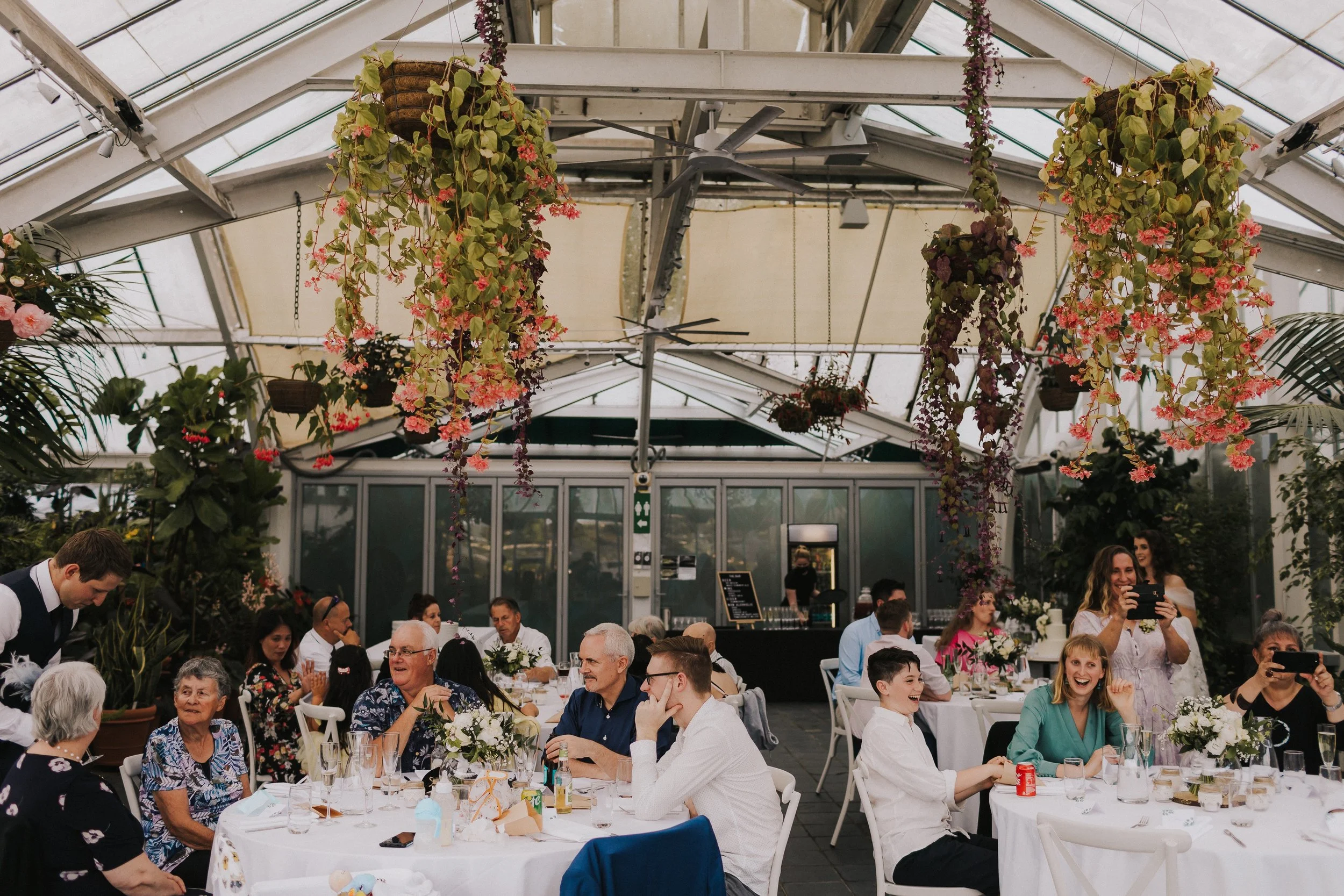 A wedding at Begonia House