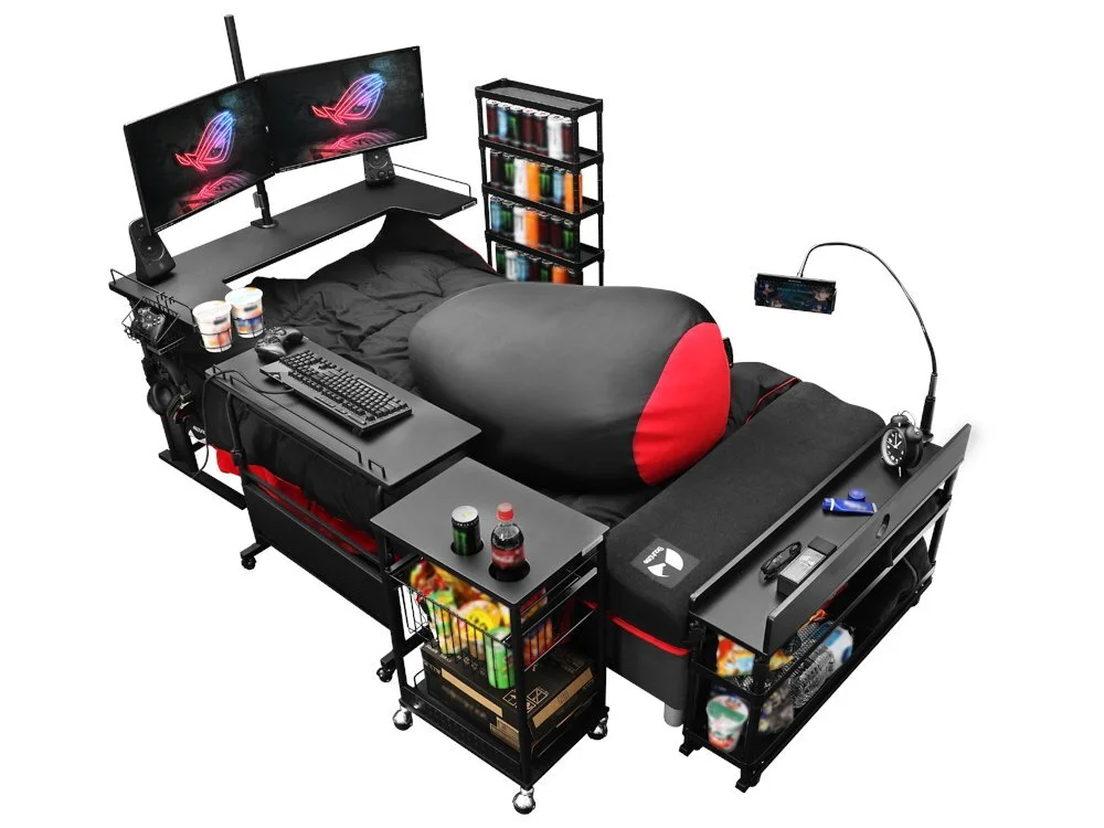 MeWeFree | The Ultimate Gaming BED x Bauhutte