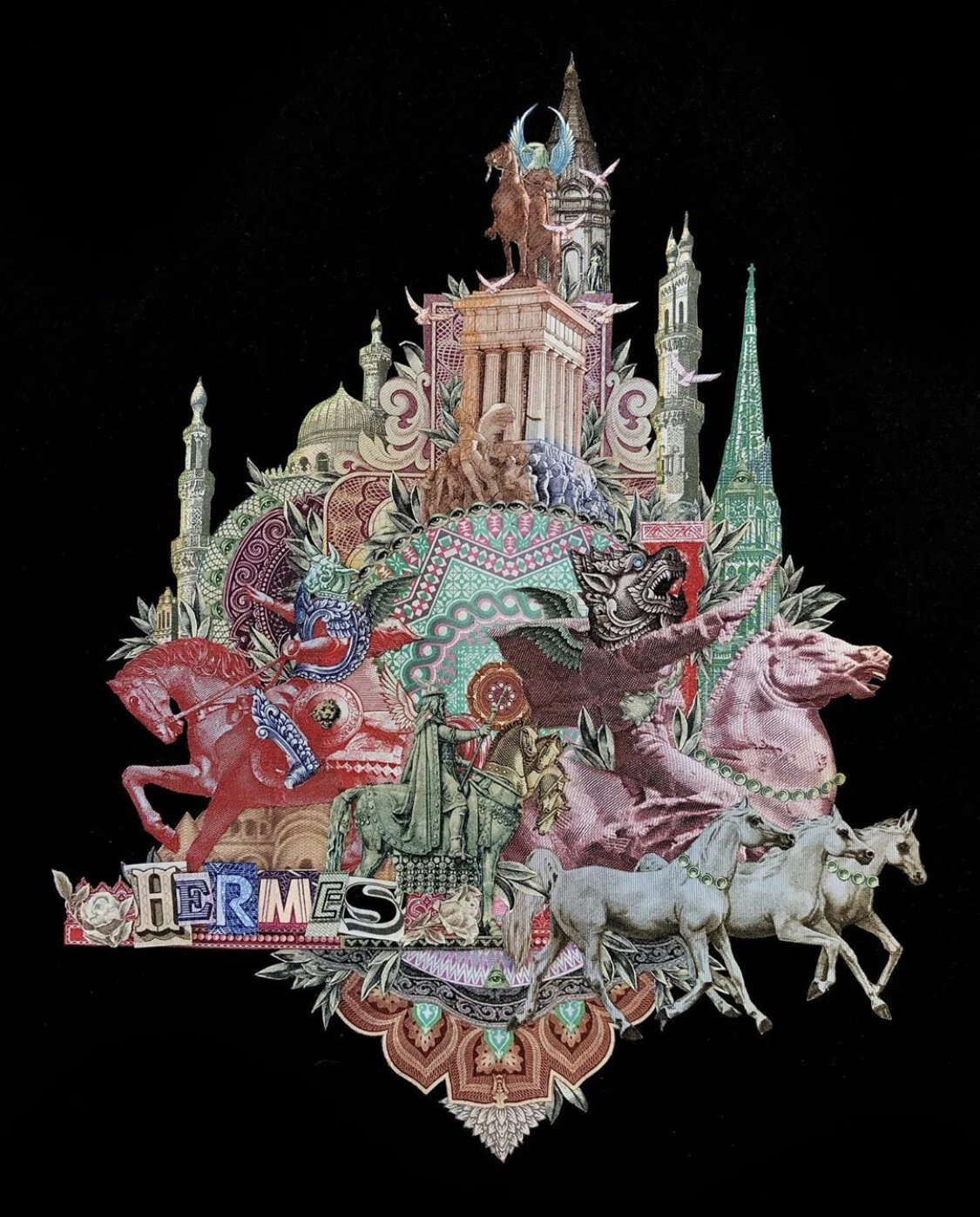 Currency Collages x Joey Colombo (Made With Real Money)