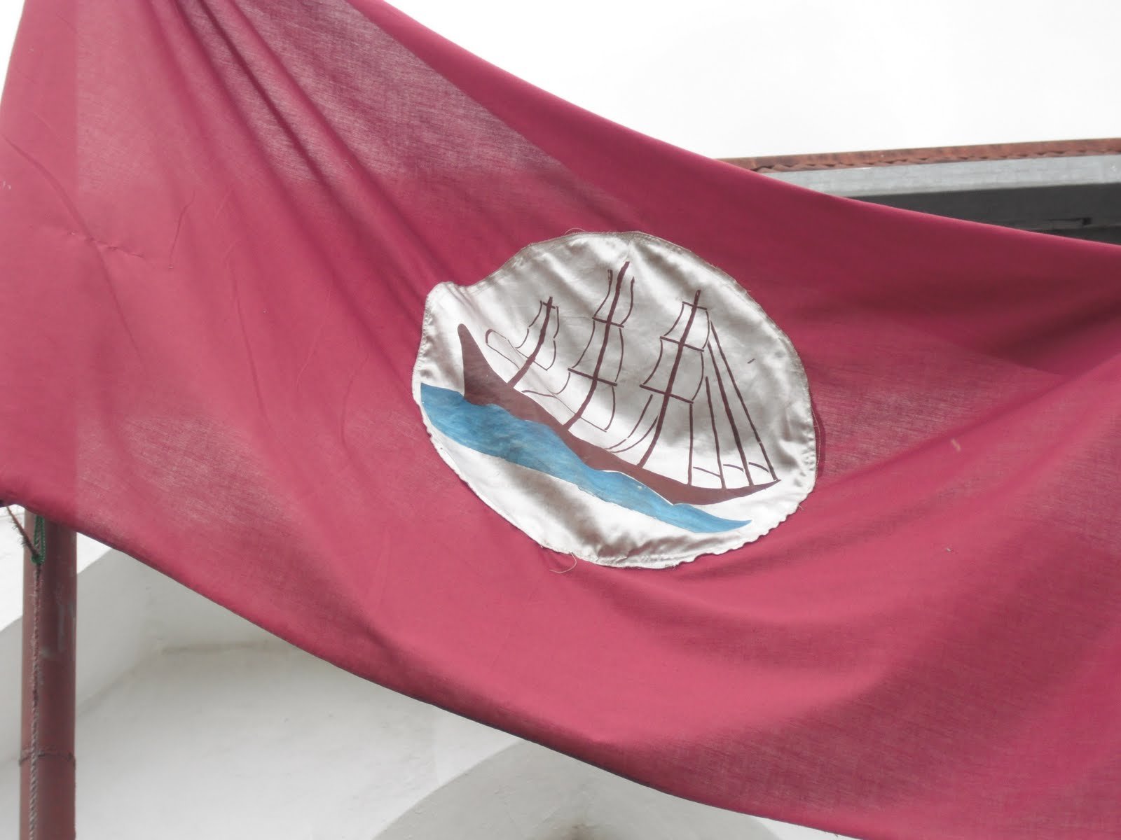 Maroon Church Flag.JPG