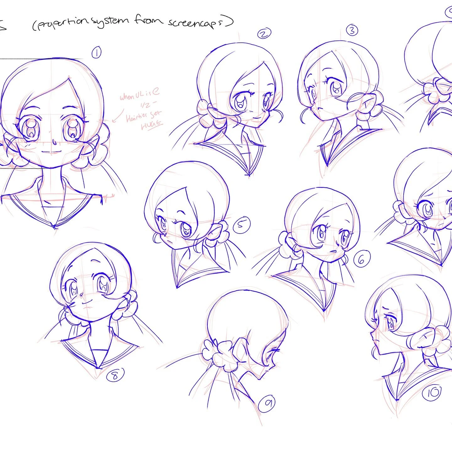 SCREAMMMMM this is homework for this week. the closer I come to imitating Umakoshi the further there is to go. you know????? I'm proud of my progress so far but i feel like I'm chasing the sun #heartcatchprecure #yoshihikoumakoshi #cureblossom #conce