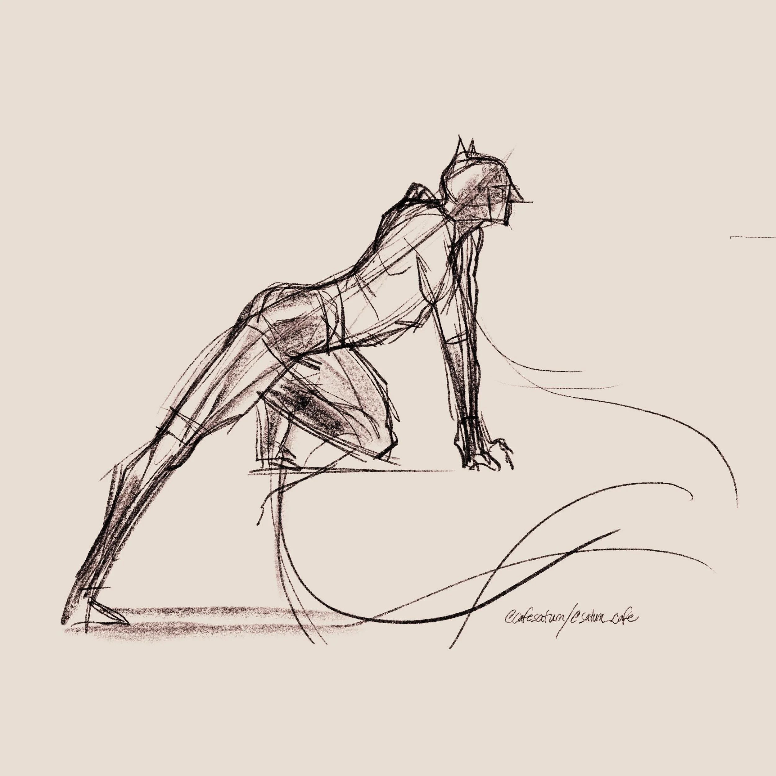 I accidentally made Batman very elegant but I&rsquo;ll stick with it