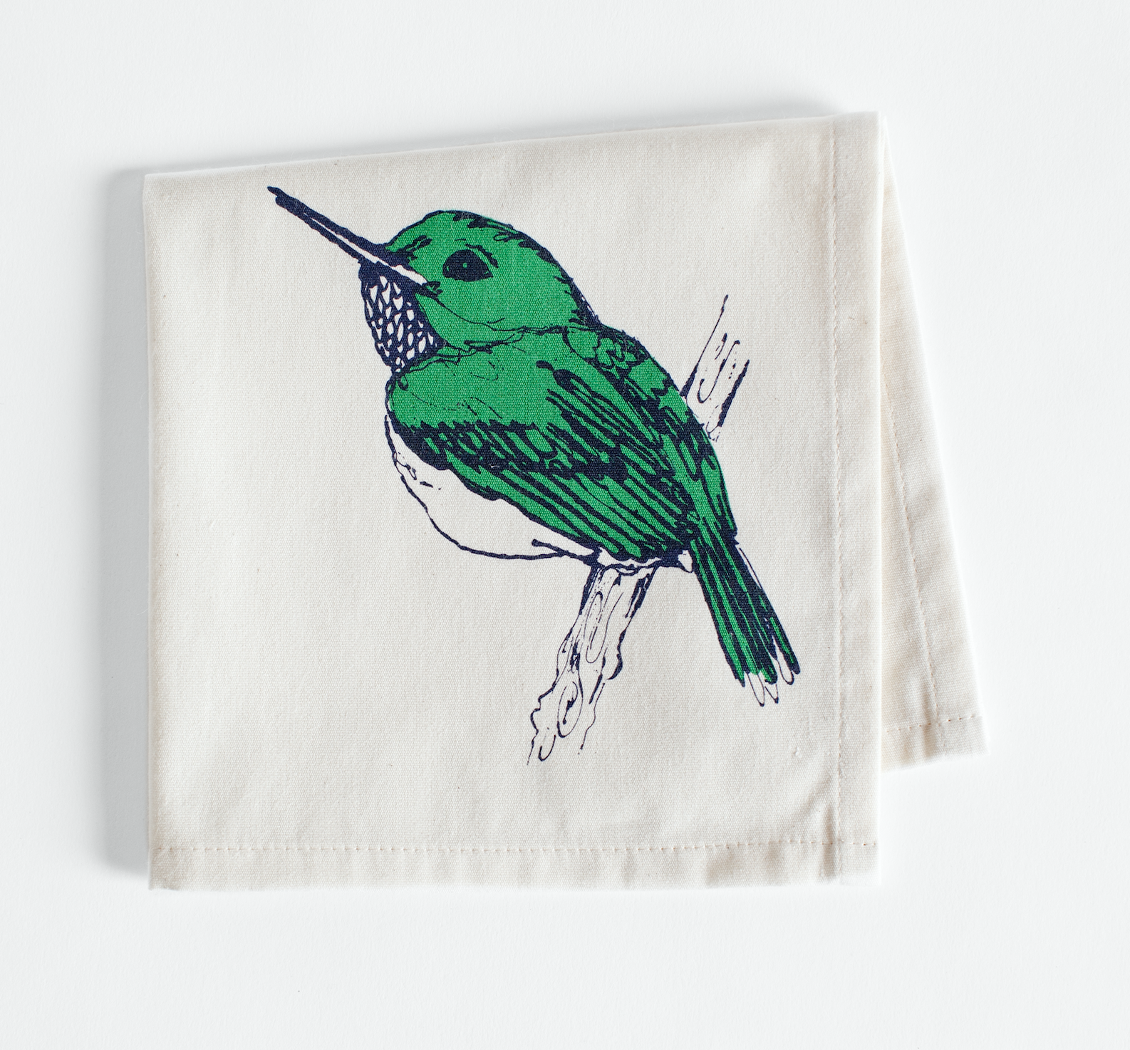 Organic Cotton Napkin- printed with water based inks